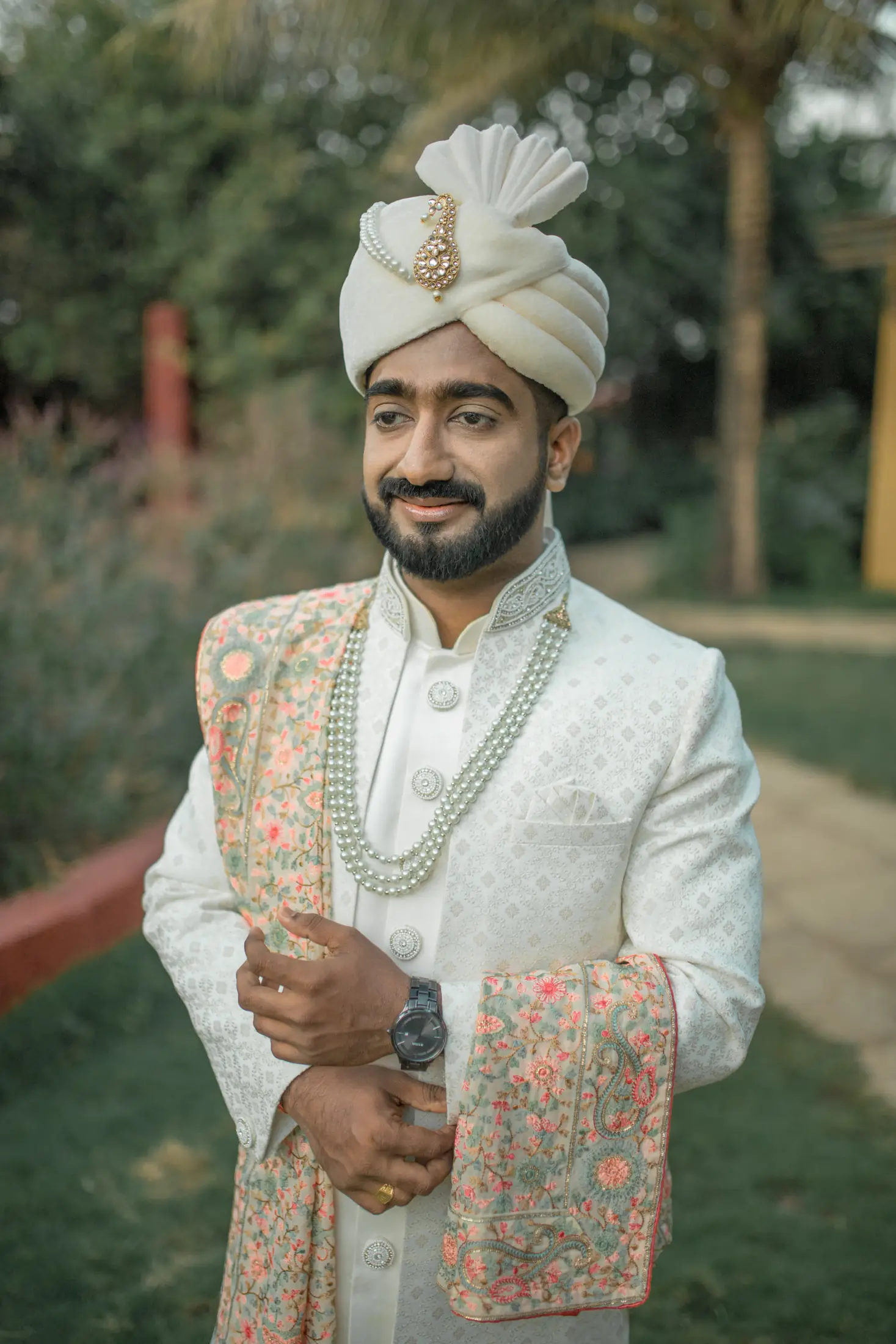 Rohit and Aishwarya wedding portrait 6