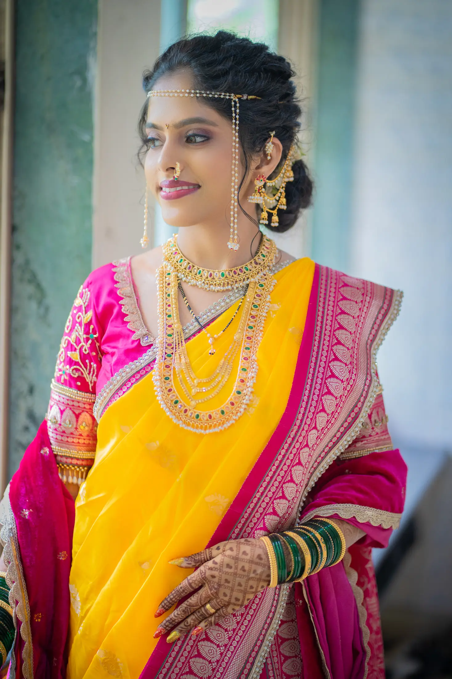 Roshan Gitanjalee wedding portrait