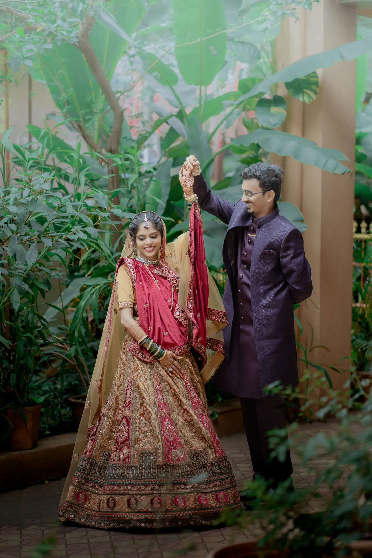 Roshan Gitanjalee wedding portrait 60