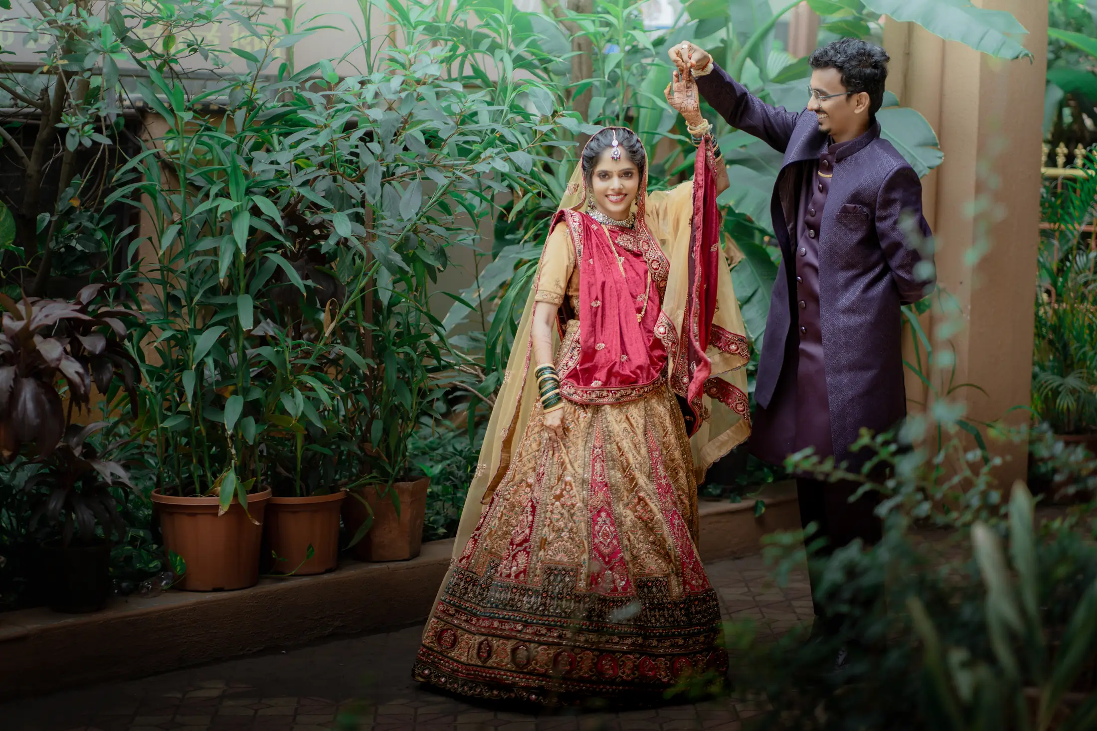 Roshan Gitanjalee wedding portrait 61
