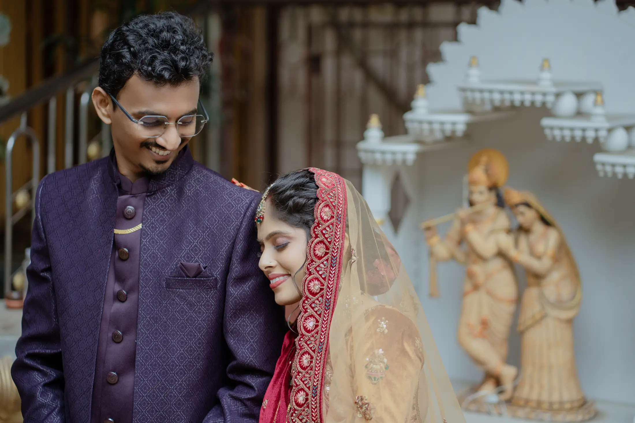 Roshan Gitanjalee wedding portrait 63