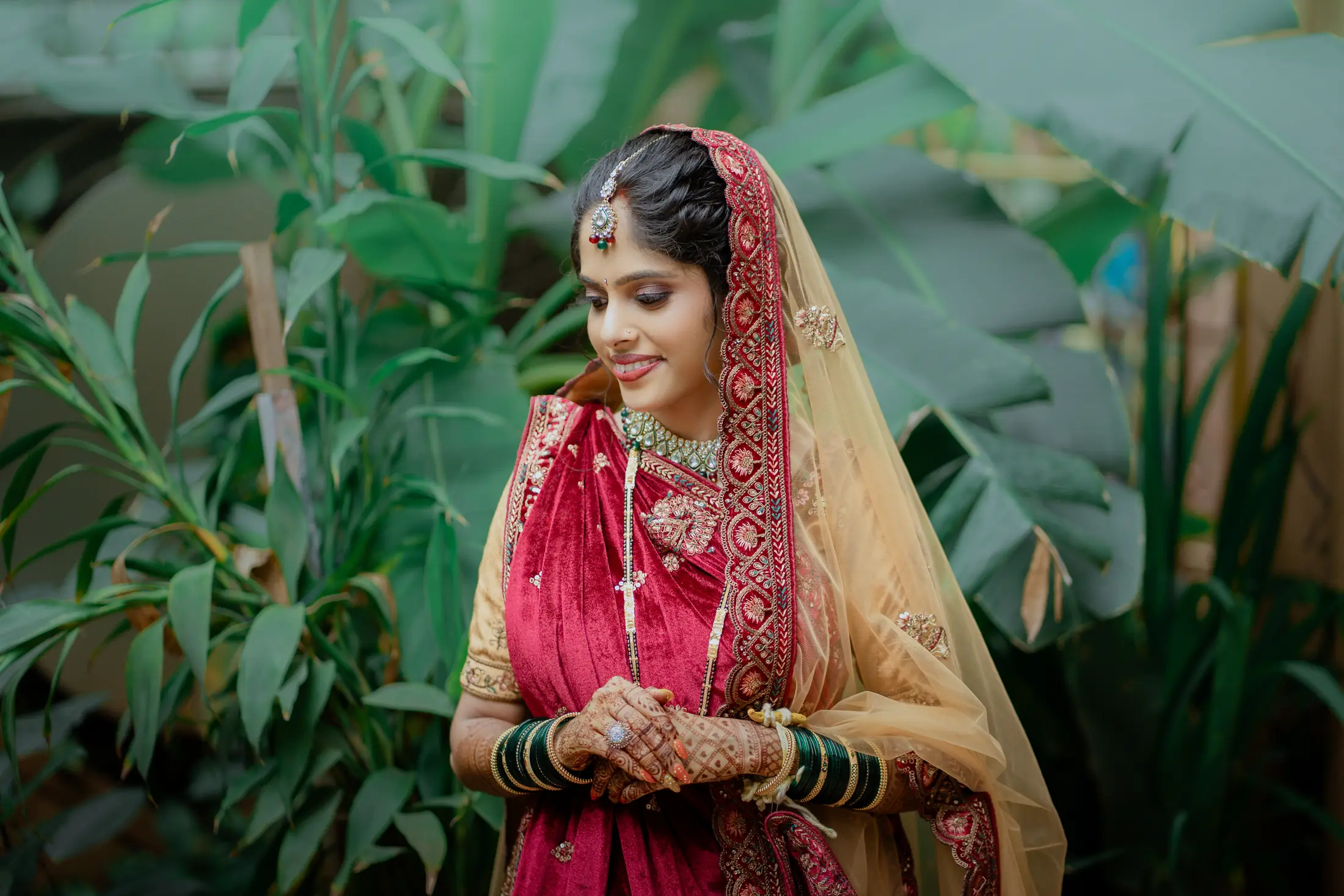 Roshan Gitanjalee wedding portrait 73