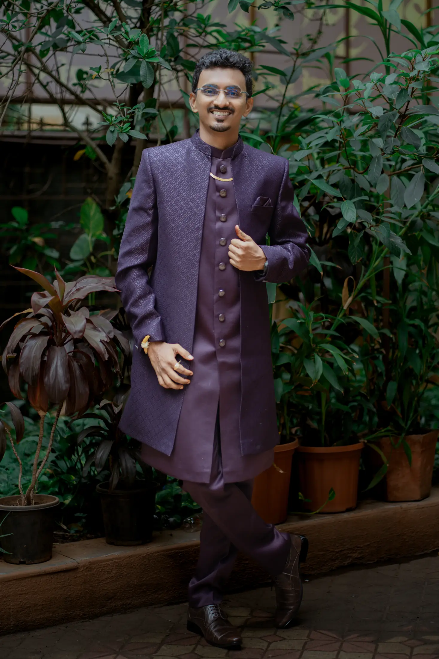Roshan Gitanjalee wedding portrait 77
