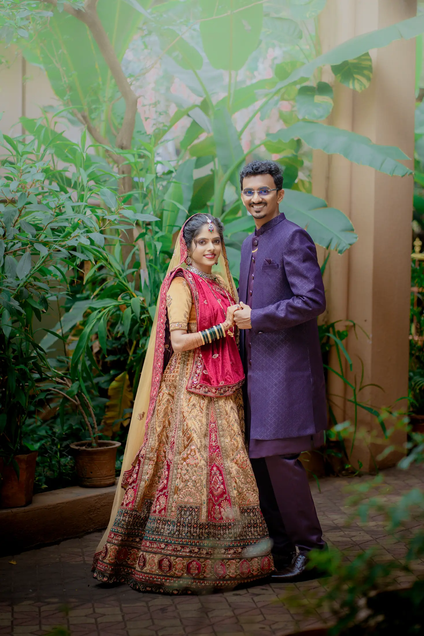 Roshan Gitanjalee wedding portrait 79