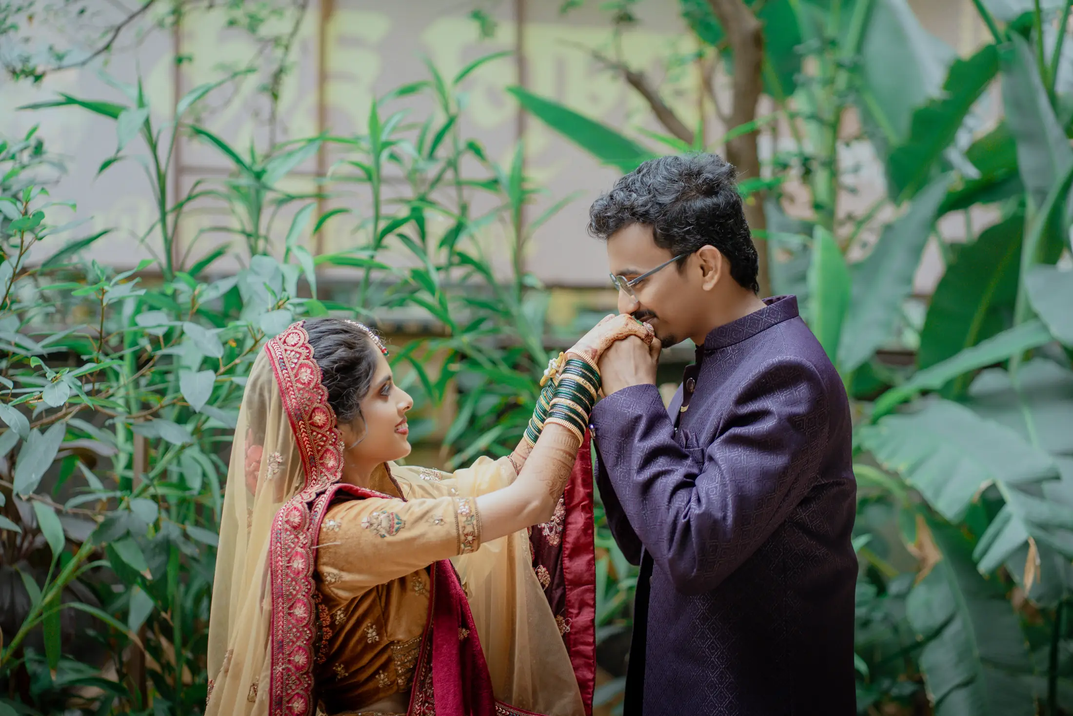 Roshan Gitanjalee wedding portrait 87