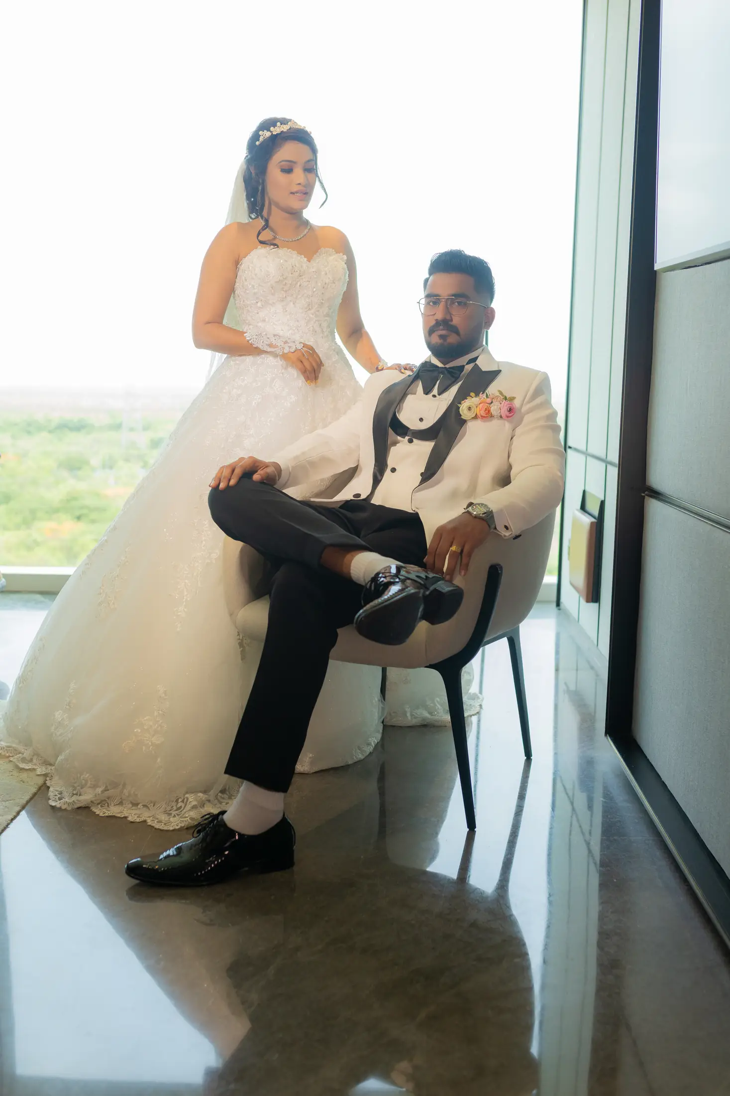 Sheldon Sharon wedding portrait 23