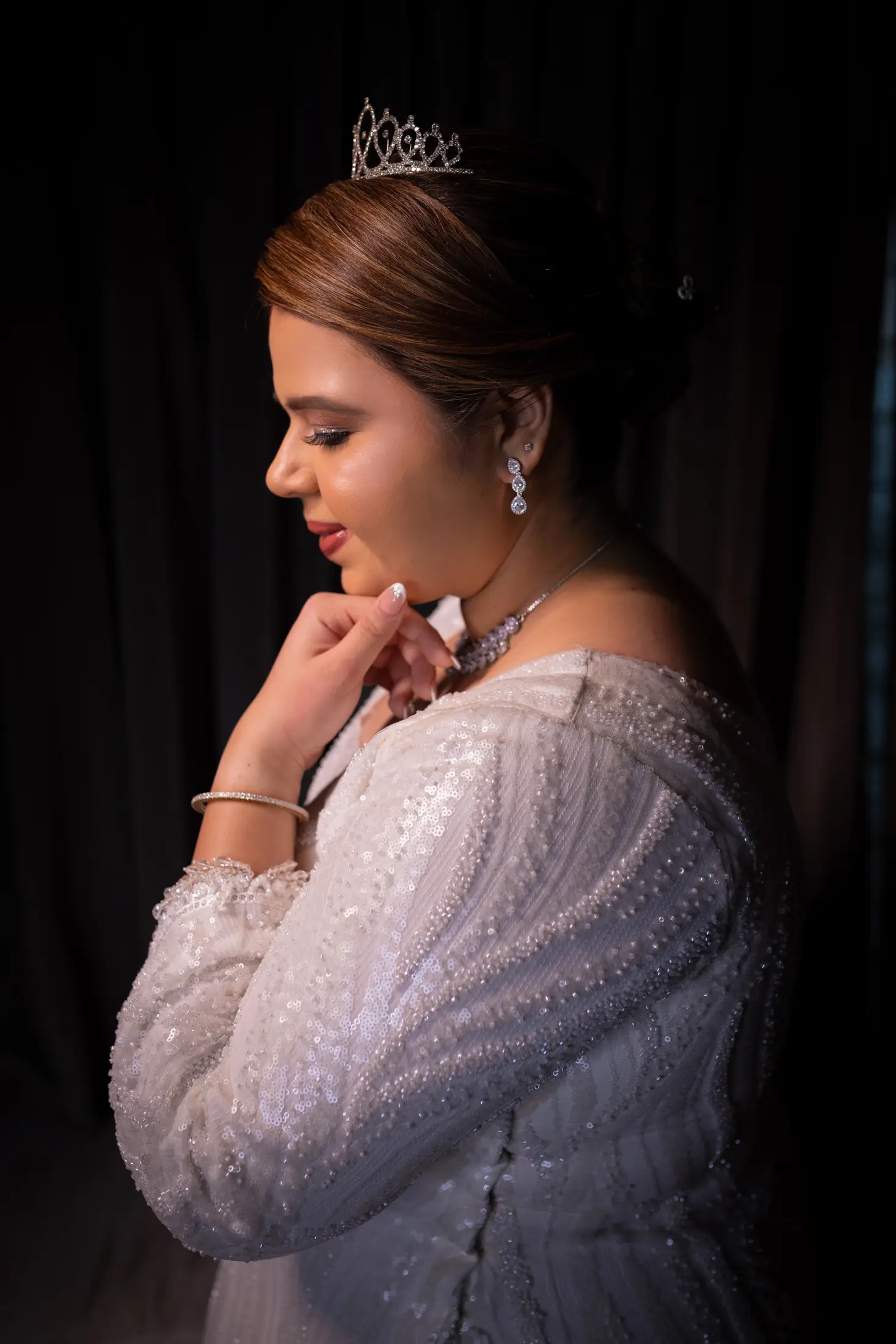 Shivangi Benson Christian Wedding wedding portrait 10