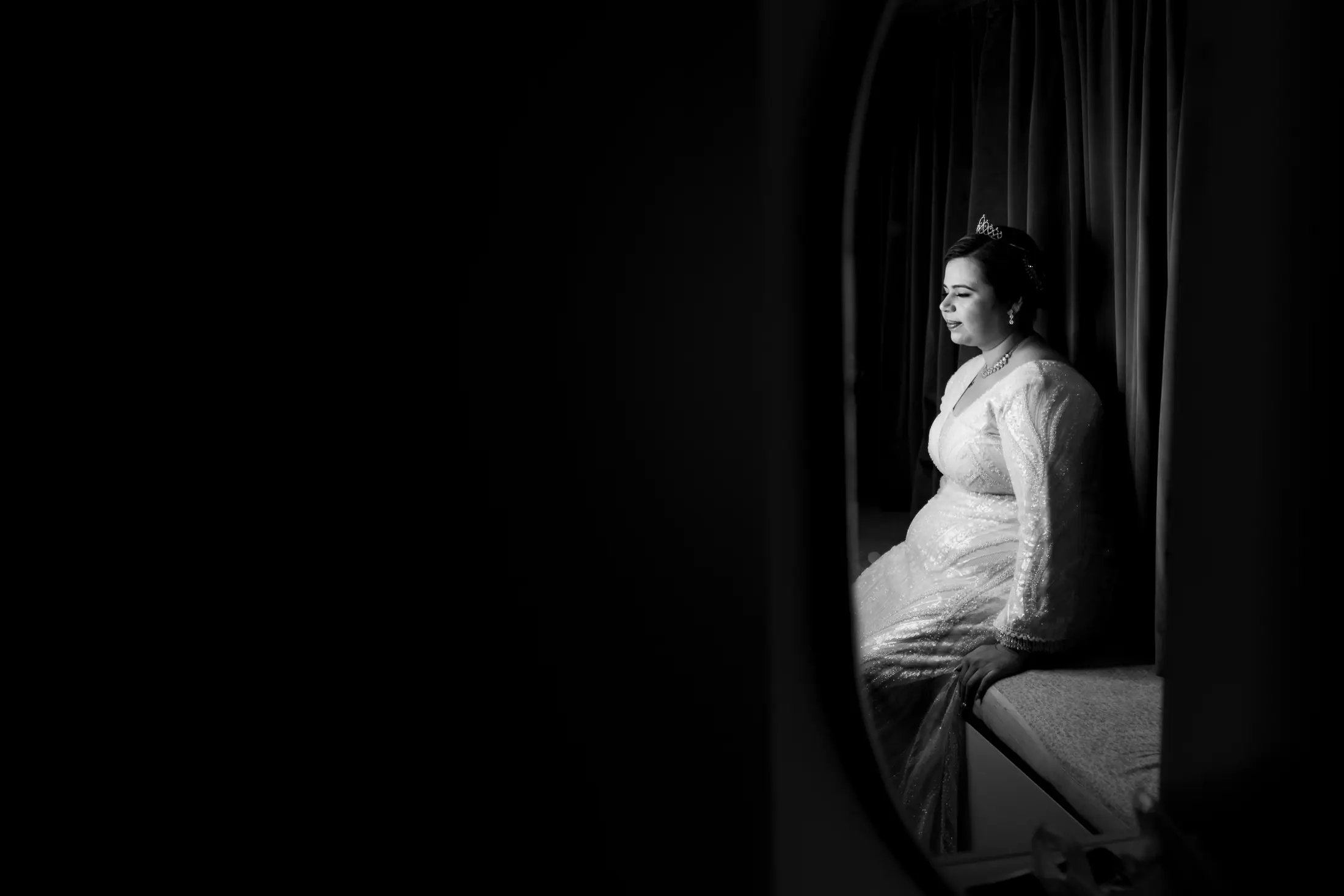 Shivangi Benson Christian Wedding wedding portrait 12
