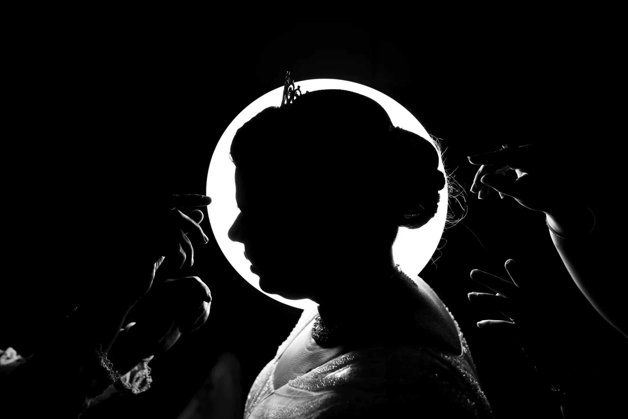 Shivangi Benson Christian Wedding wedding portrait 14