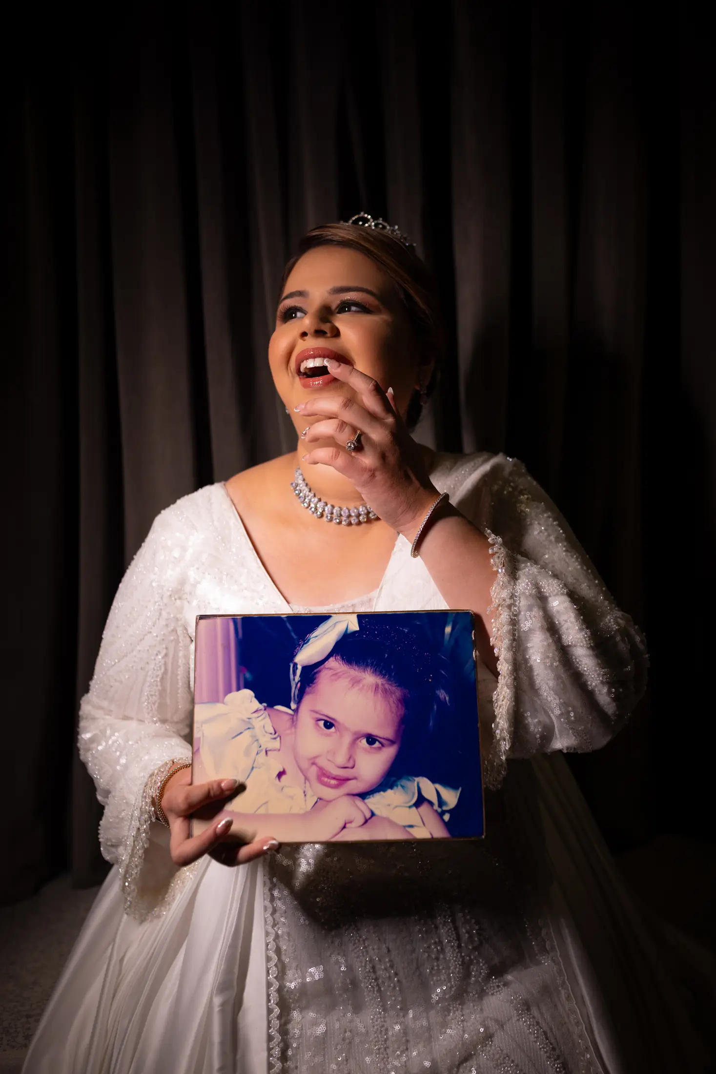 Shivangi Benson Christian Wedding wedding portrait 15