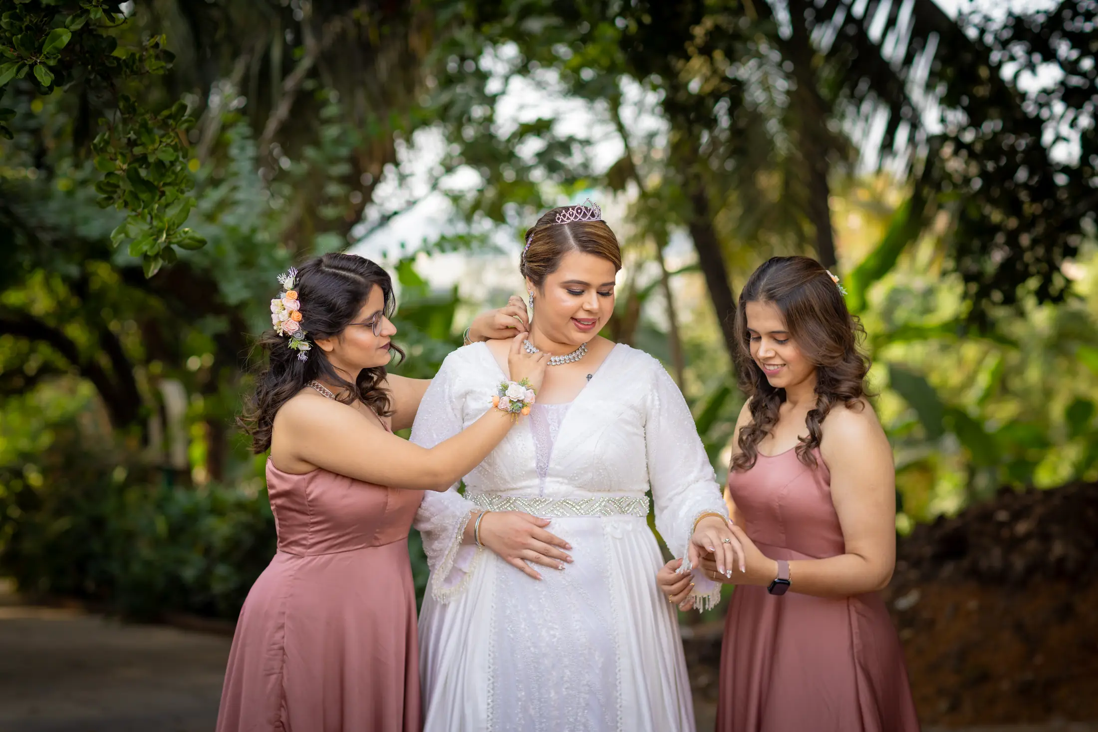 Shivangi Benson Christian Wedding wedding portrait 18