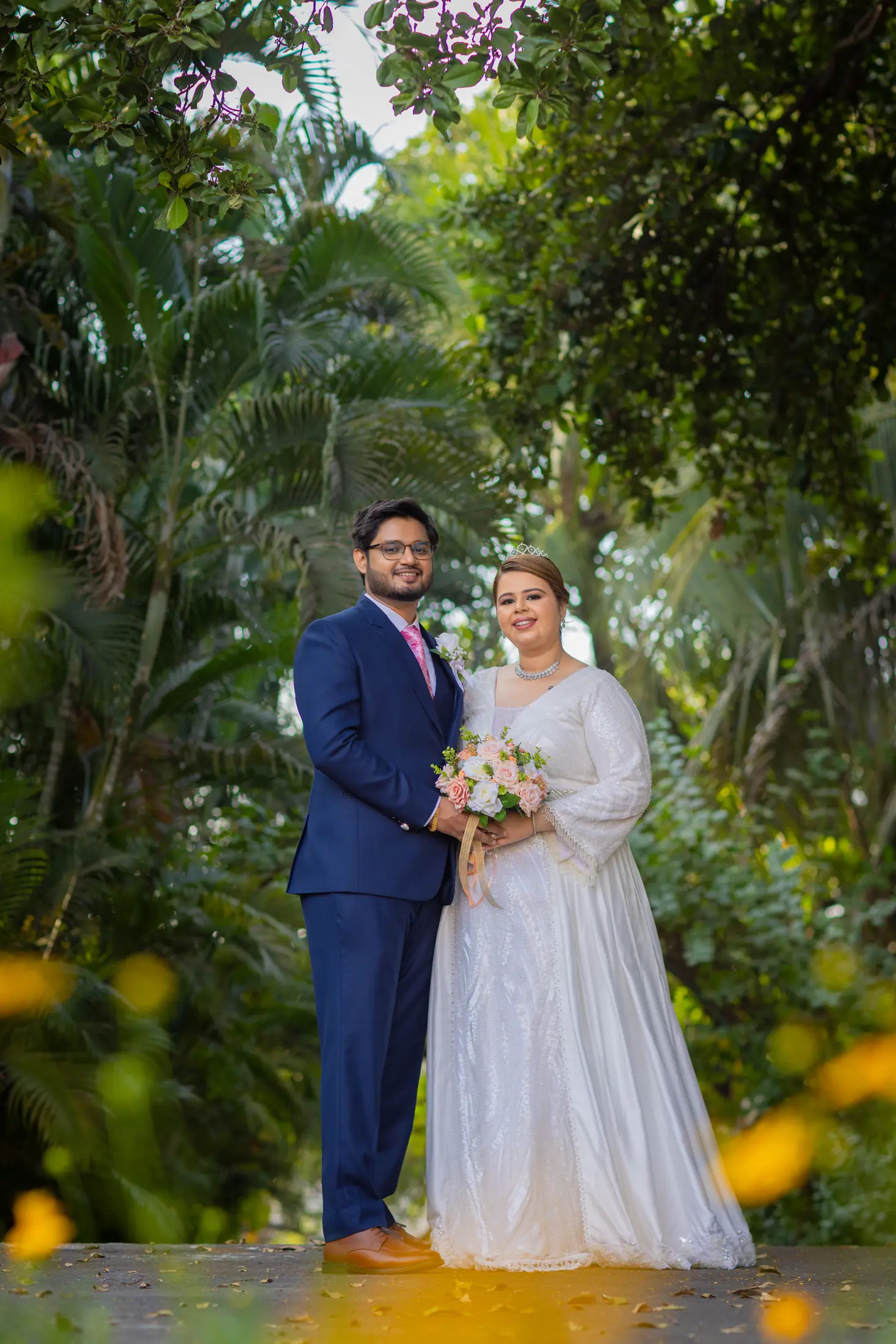 Shivangi Benson Christian Wedding wedding portrait 23