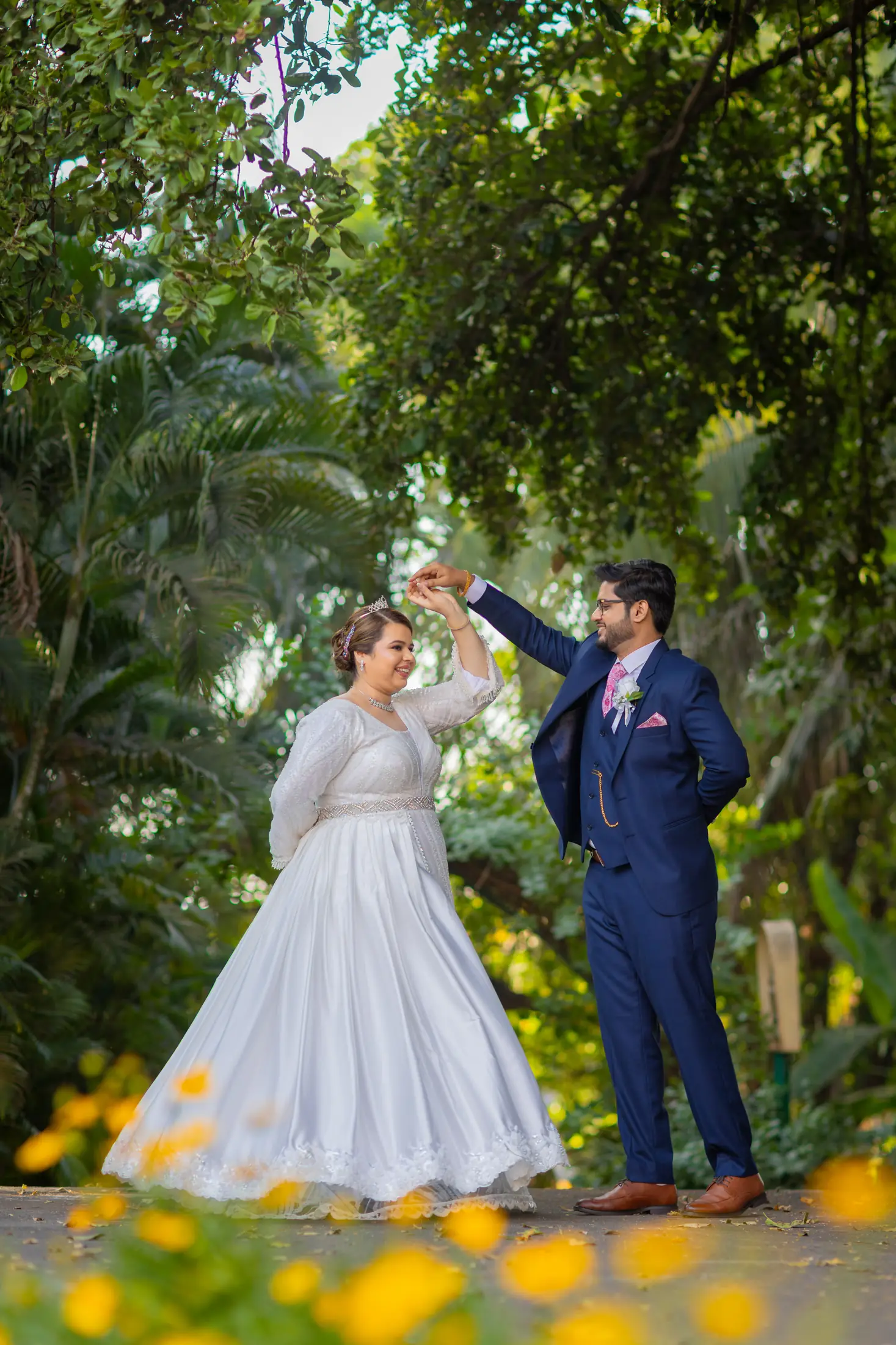 Shivangi Benson Christian Wedding wedding portrait 24