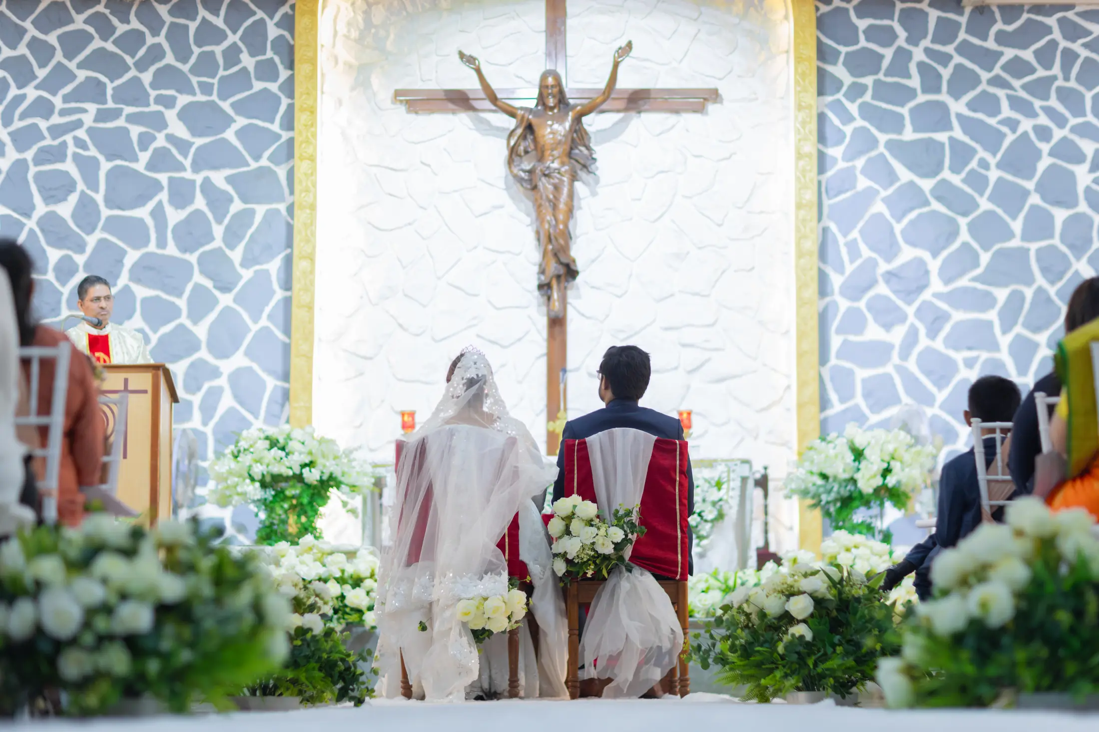 Shivangi Benson Christian Wedding wedding portrait 31