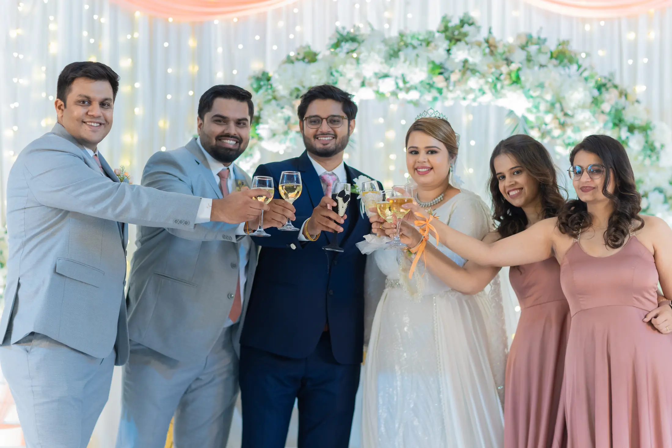 Shivangi Benson Christian Wedding wedding portrait 36