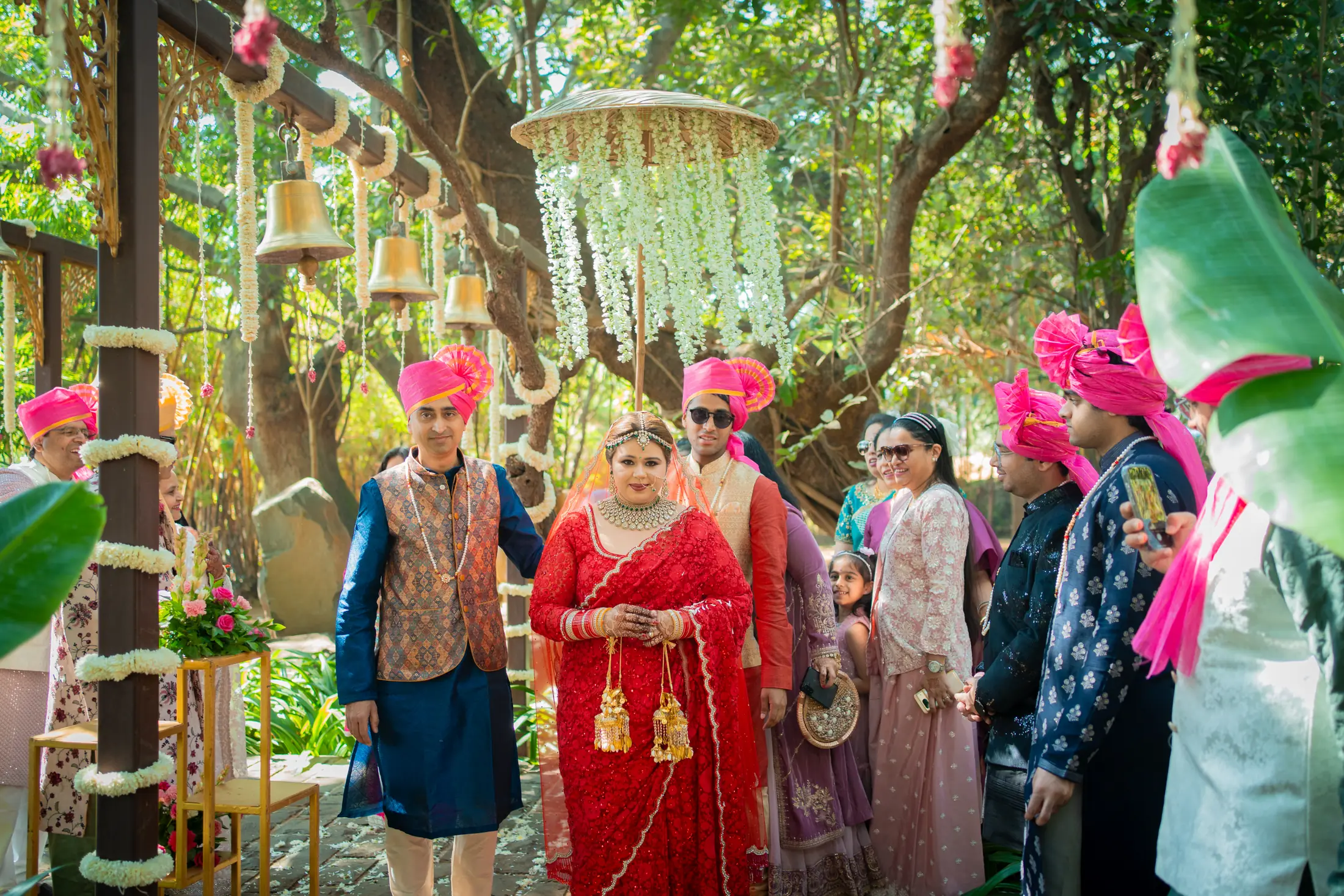 Shivangi Benson Hindu Wedding portrait 4