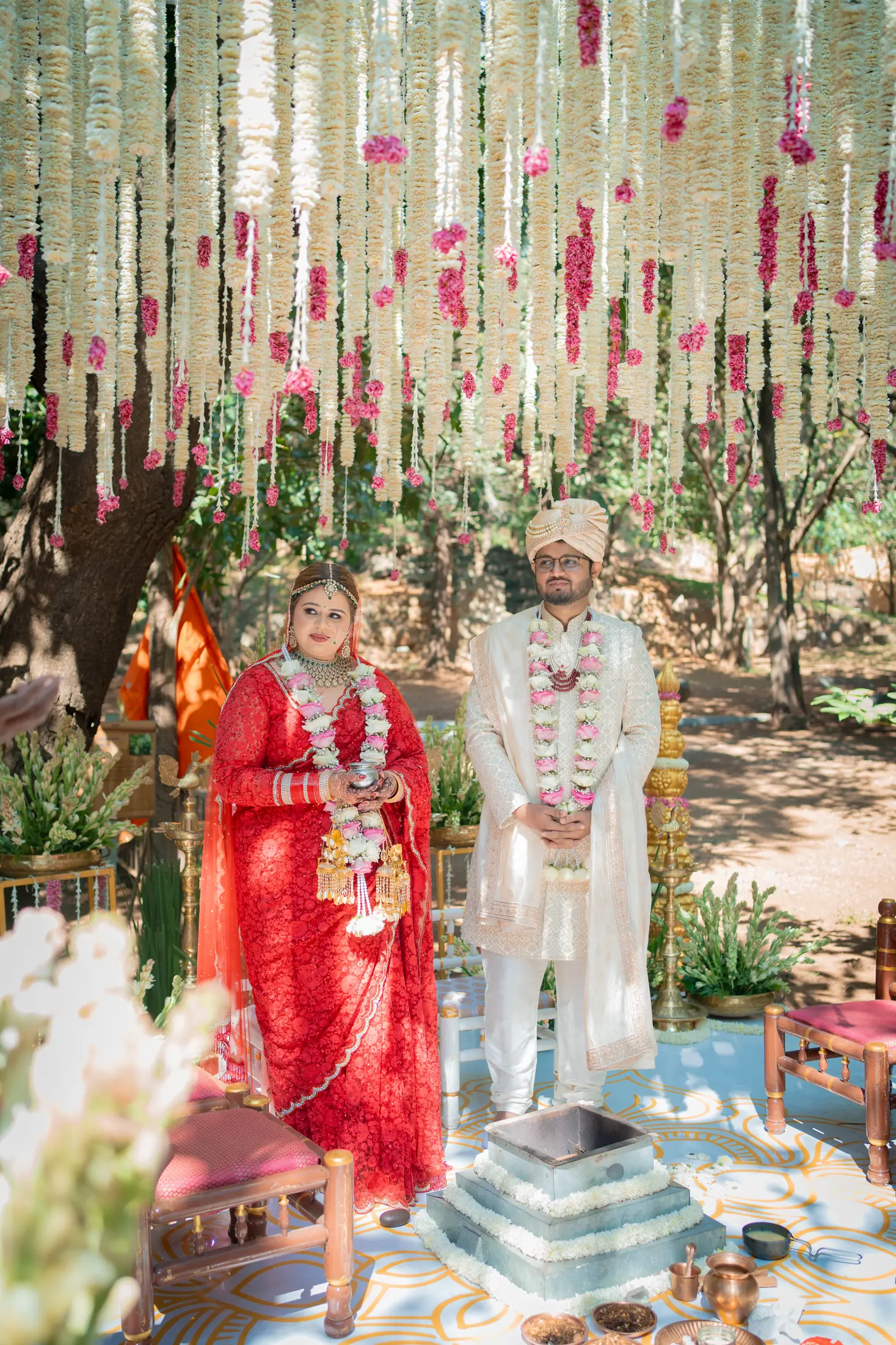 Shivangi Benson Hindu Wedding portrait 8
