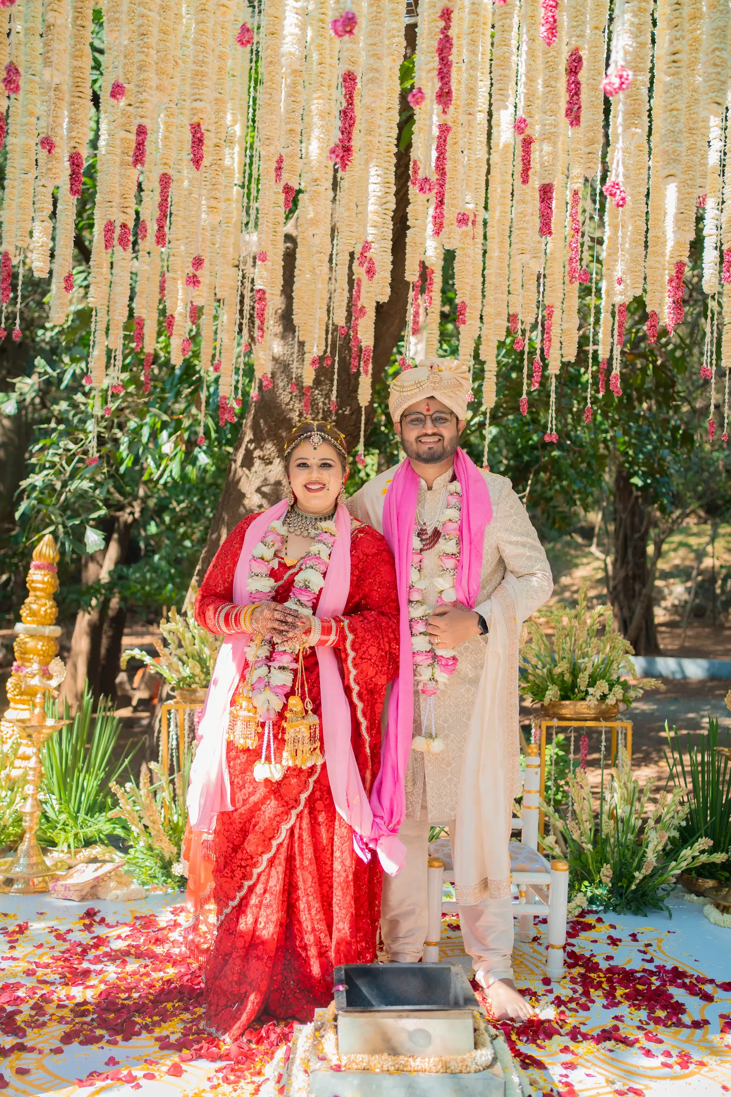 Shivangi Benson Hindu Wedding portrait 18