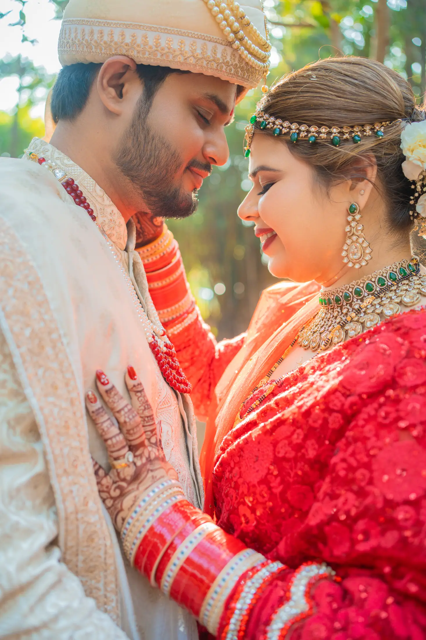Shivangi Benson Hindu Wedding portrait 19
