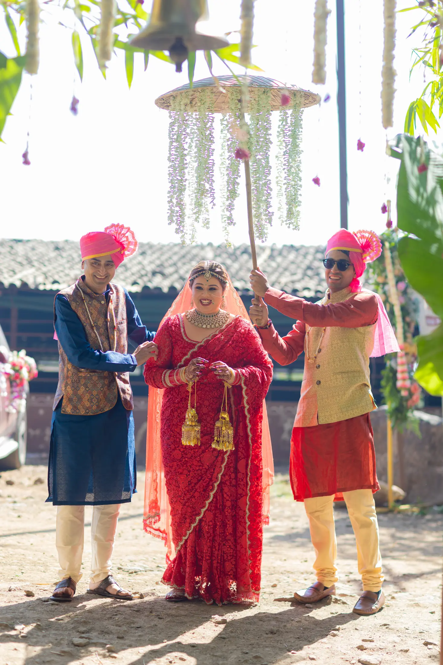 Shivangi Benson Hindu Wedding portrait 36