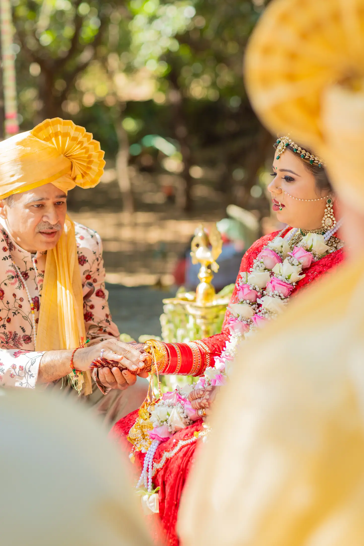 Shivangi Benson Hindu Wedding portrait 46