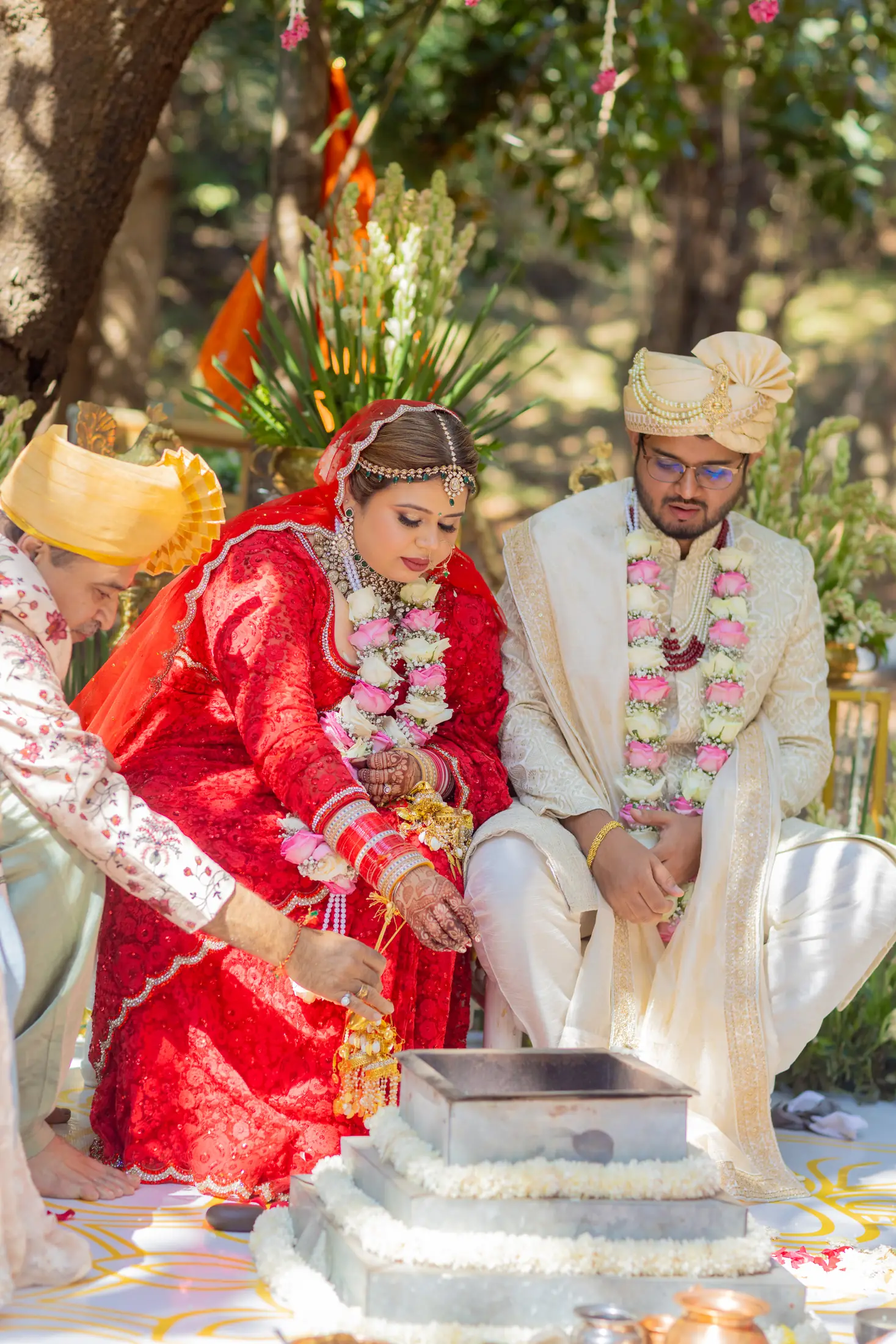 Shivangi Benson Hindu Wedding portrait 47