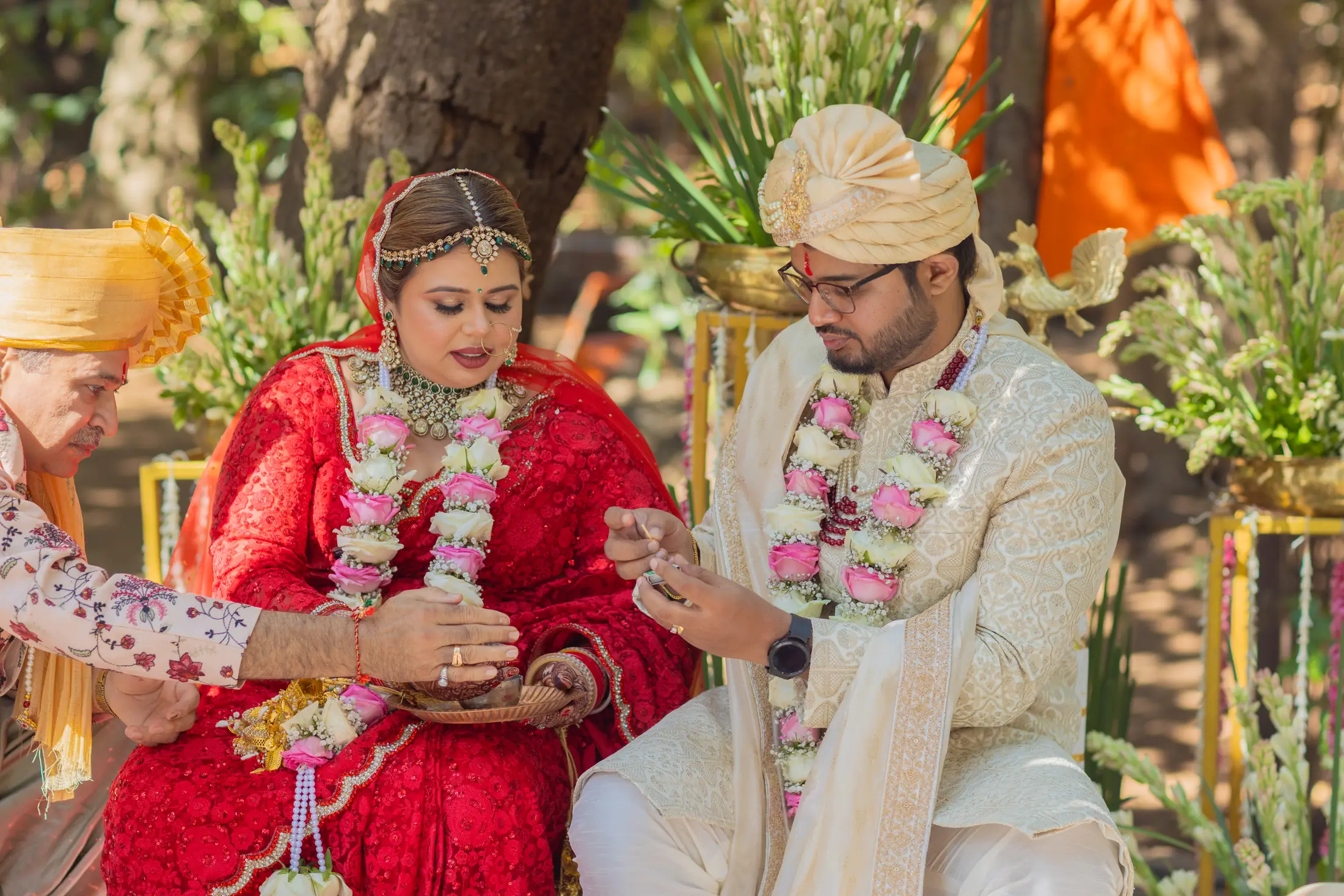 Shivangi Benson Hindu Wedding portrait 48