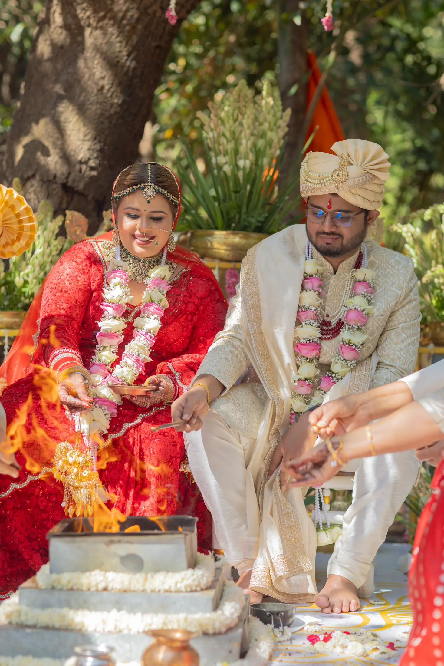 Shivangi Benson Hindu Wedding portrait 51