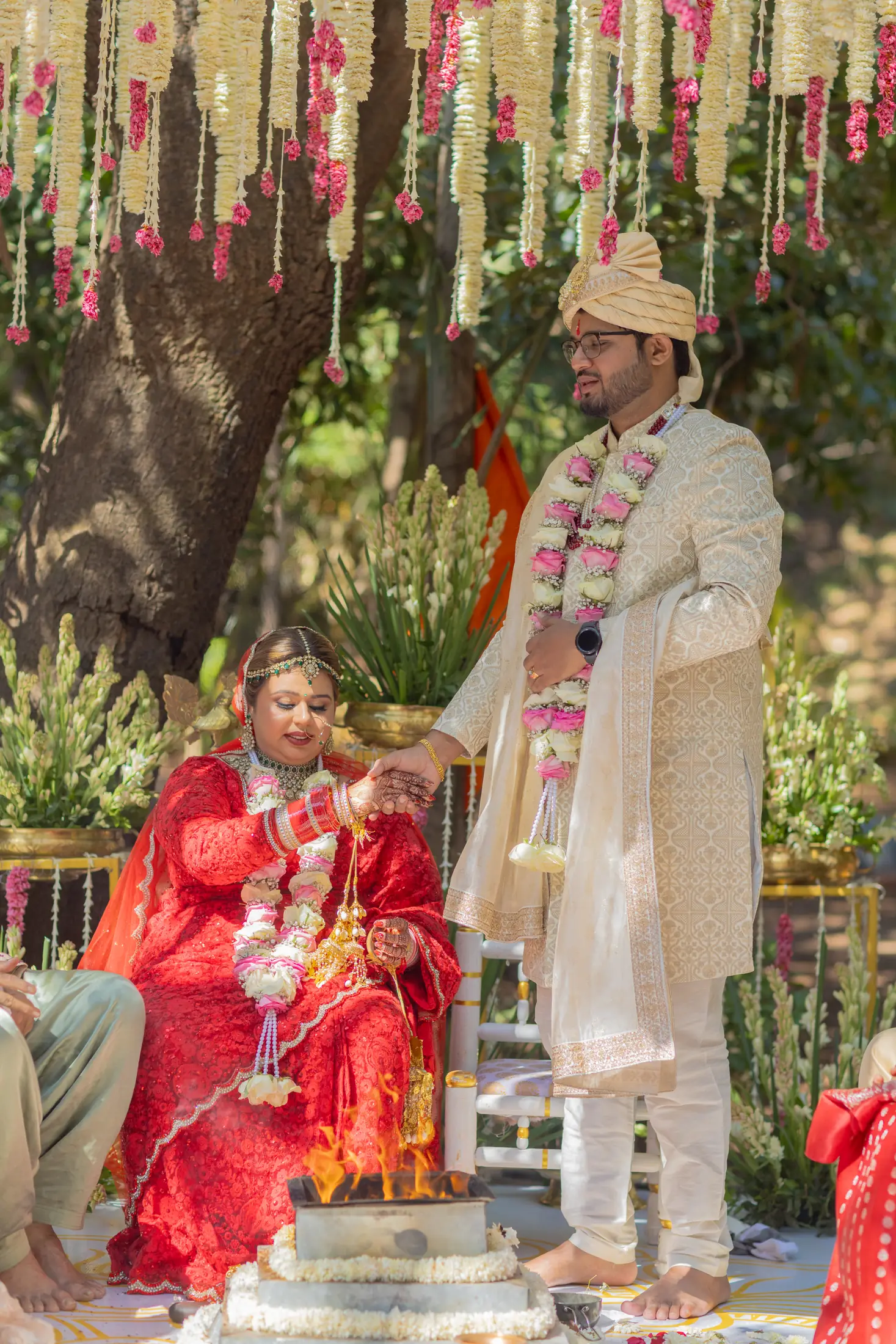 Shivangi Benson Hindu Wedding portrait 52