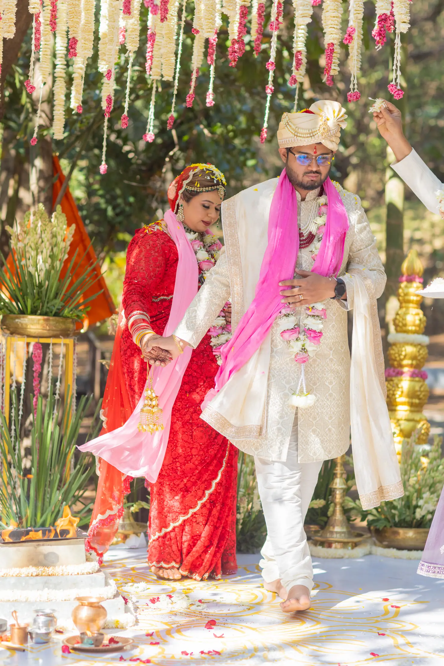 Shivangi Benson Hindu Wedding portrait 57