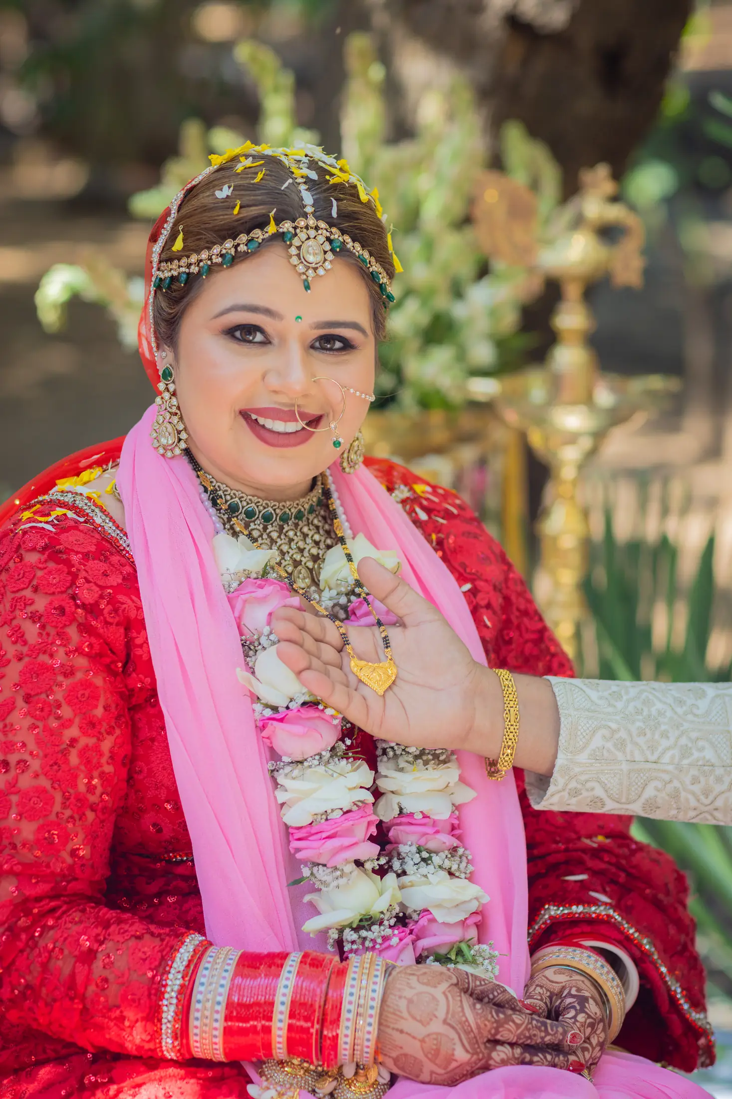 Shivangi Benson Hindu Wedding portrait 63