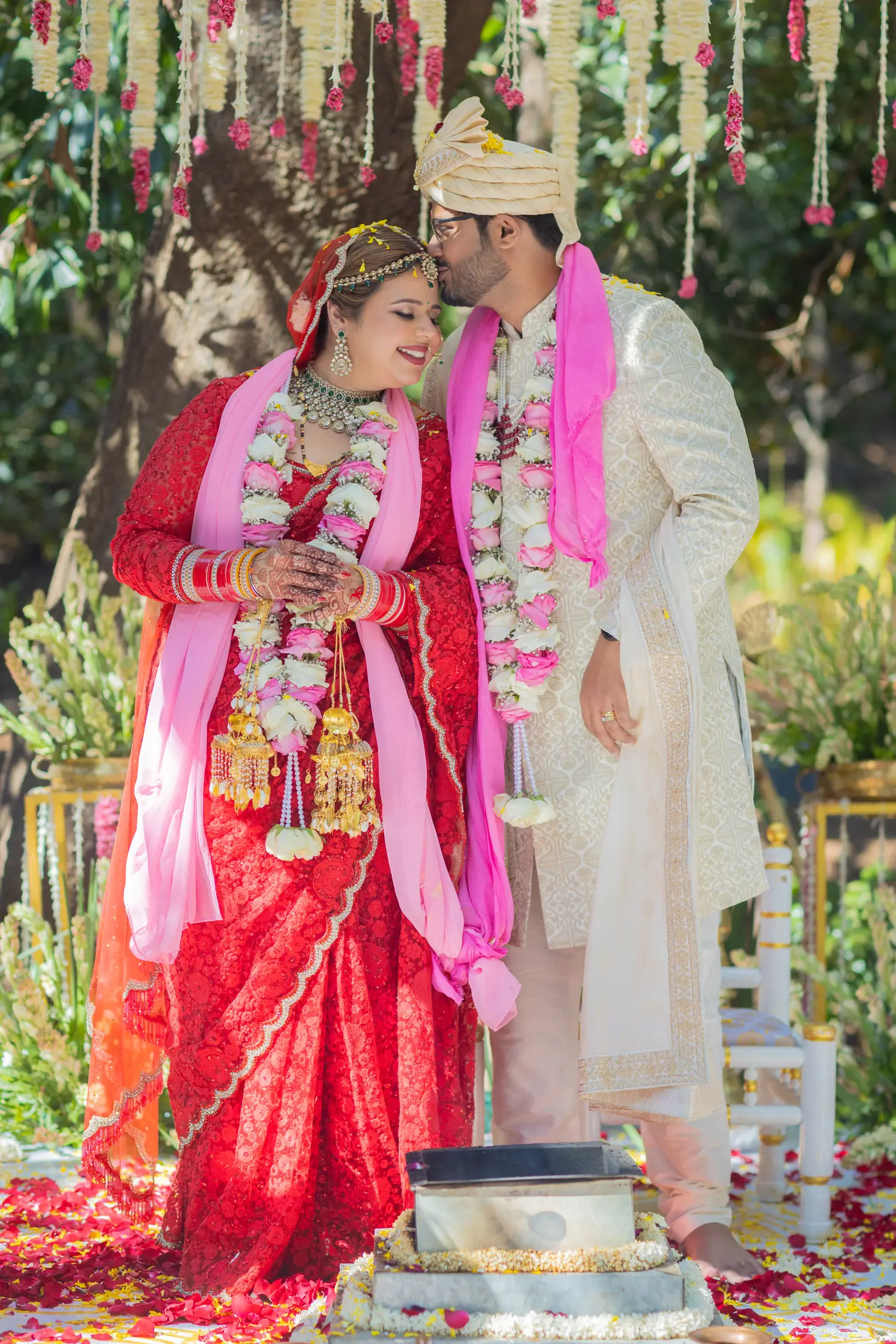 Shivangi Benson Hindu Wedding portrait 68