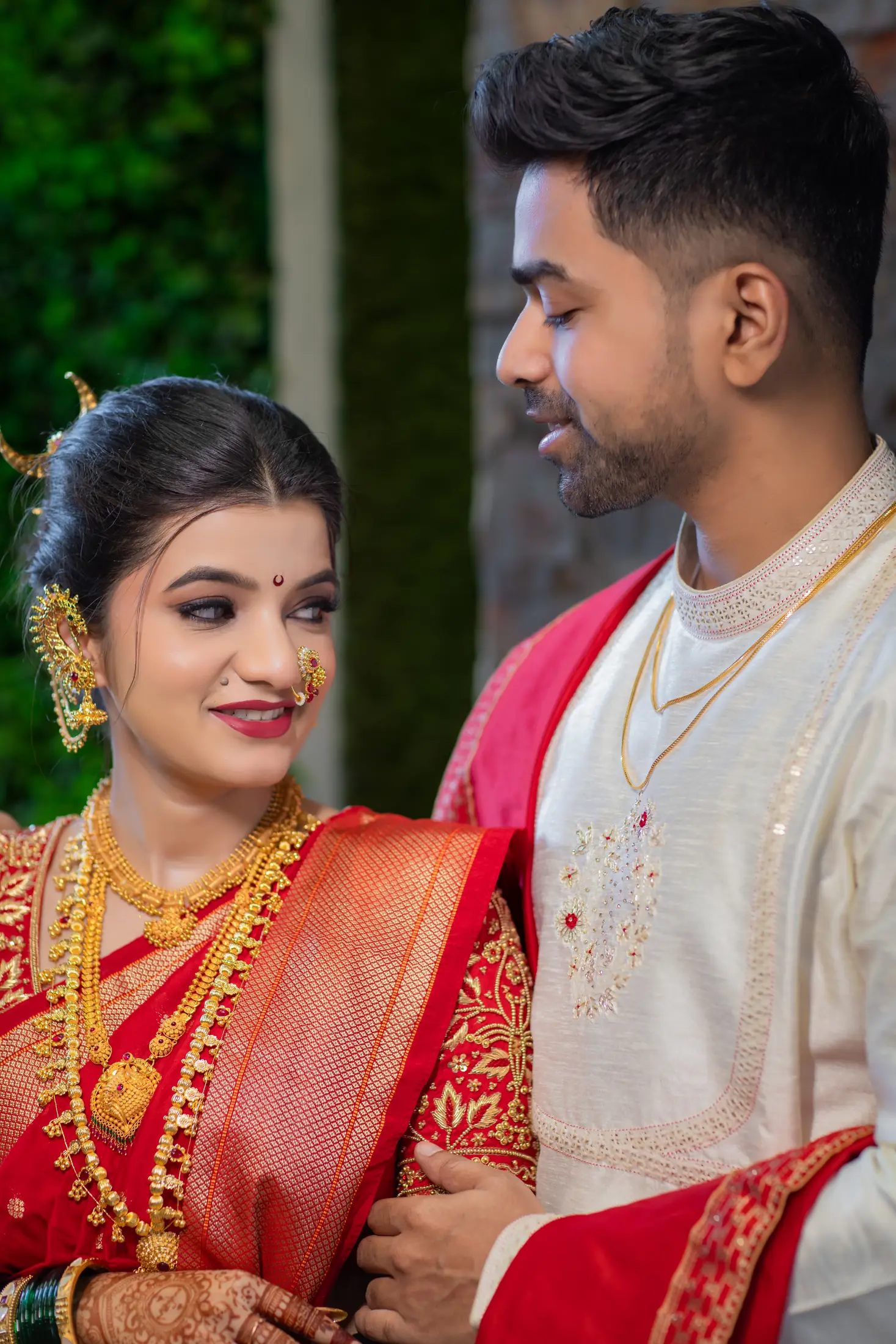 Shubham Meghna wedding portrait 5