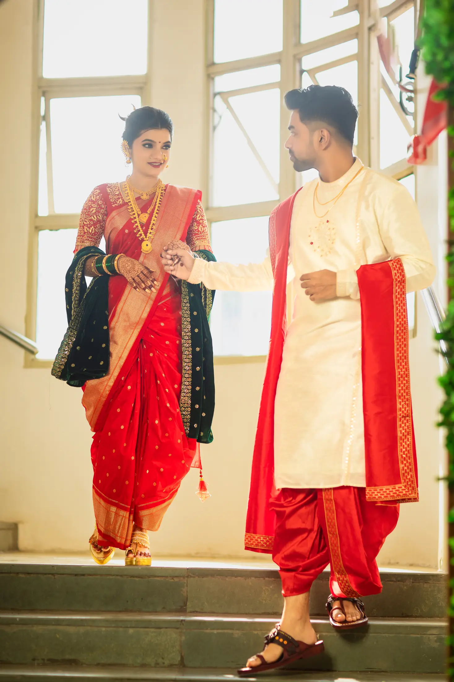 Shubham Meghna wedding portrait 8