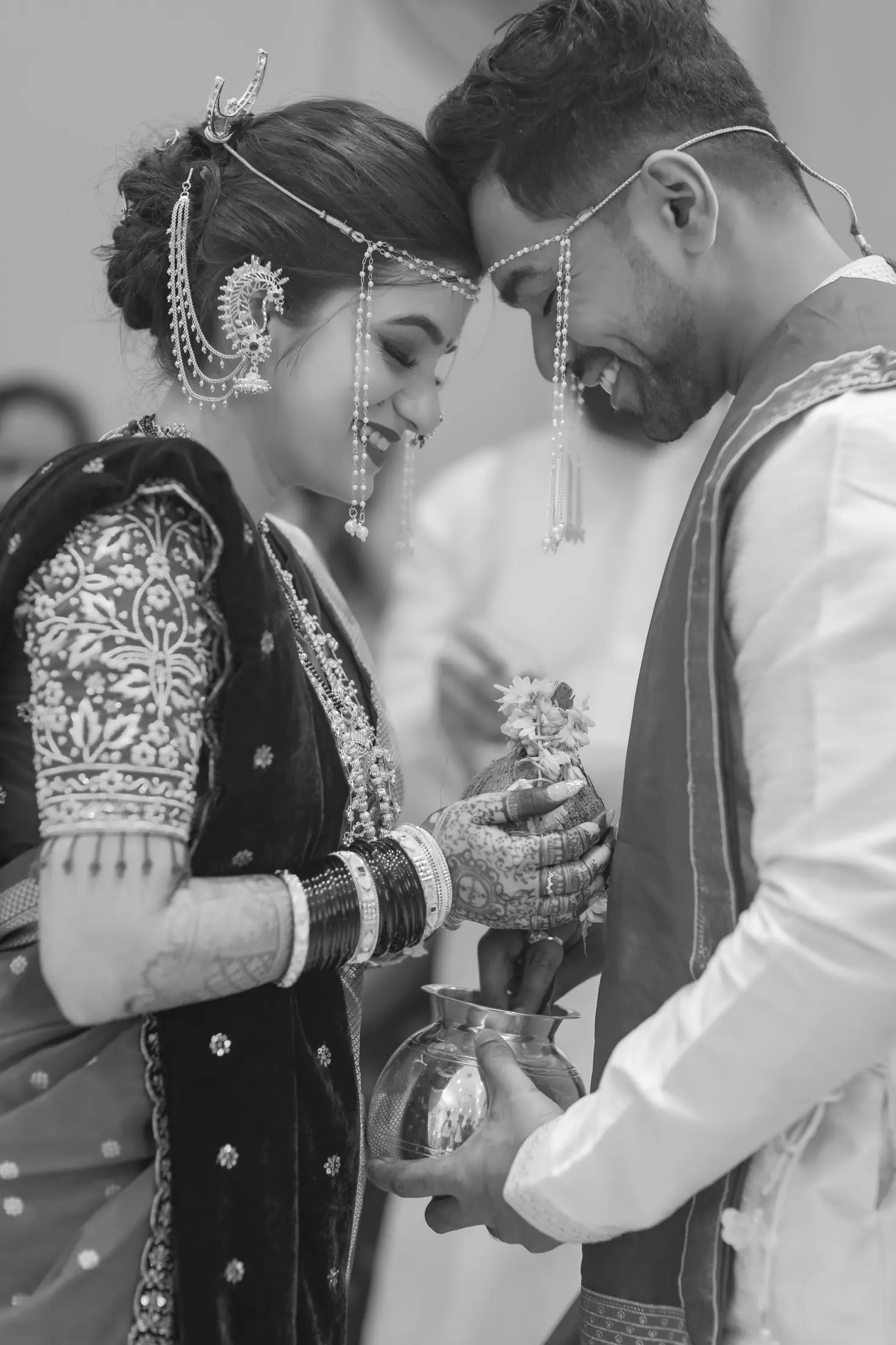 Shubham Meghna wedding portrait 11