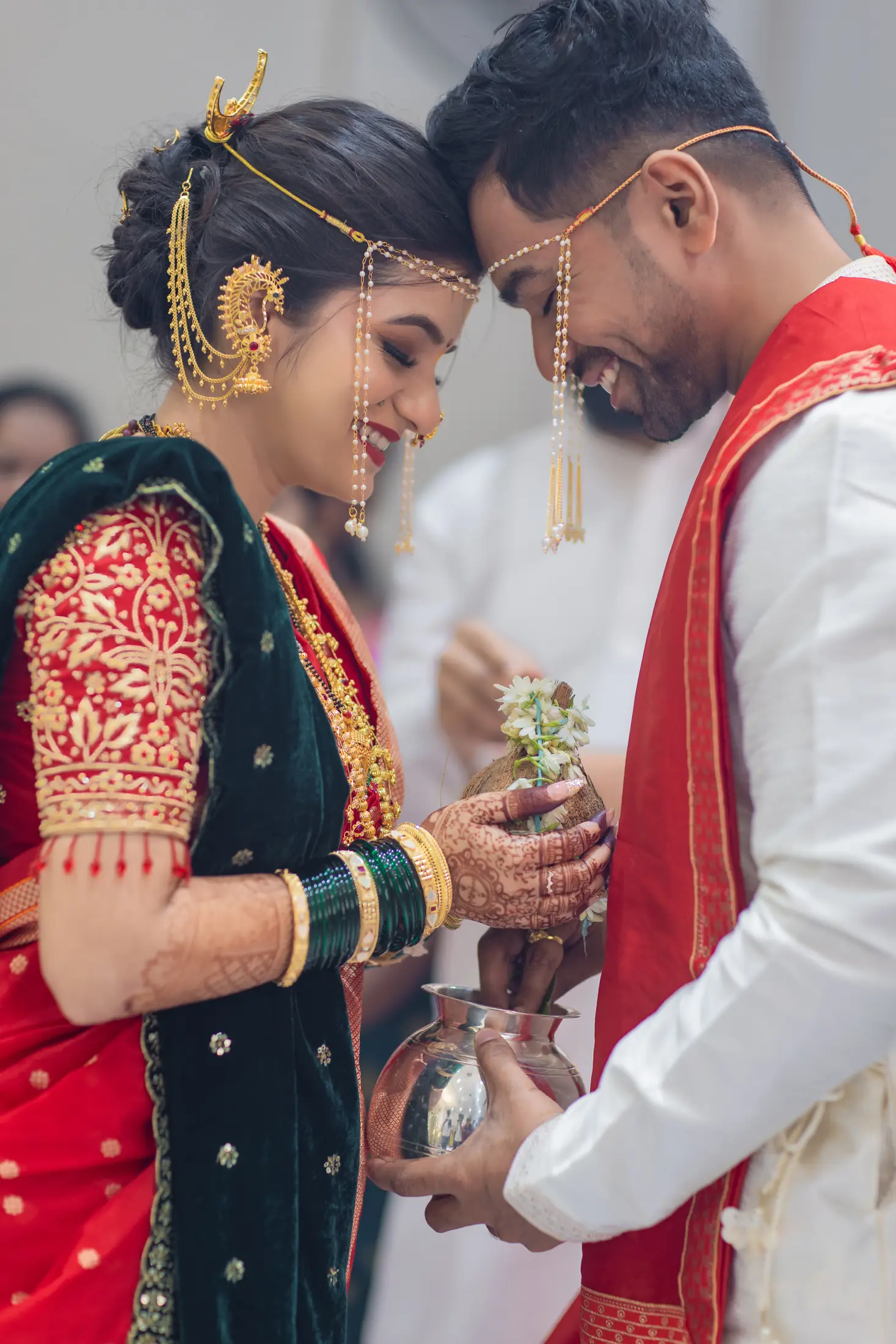 Shubham Meghna wedding portrait 12
