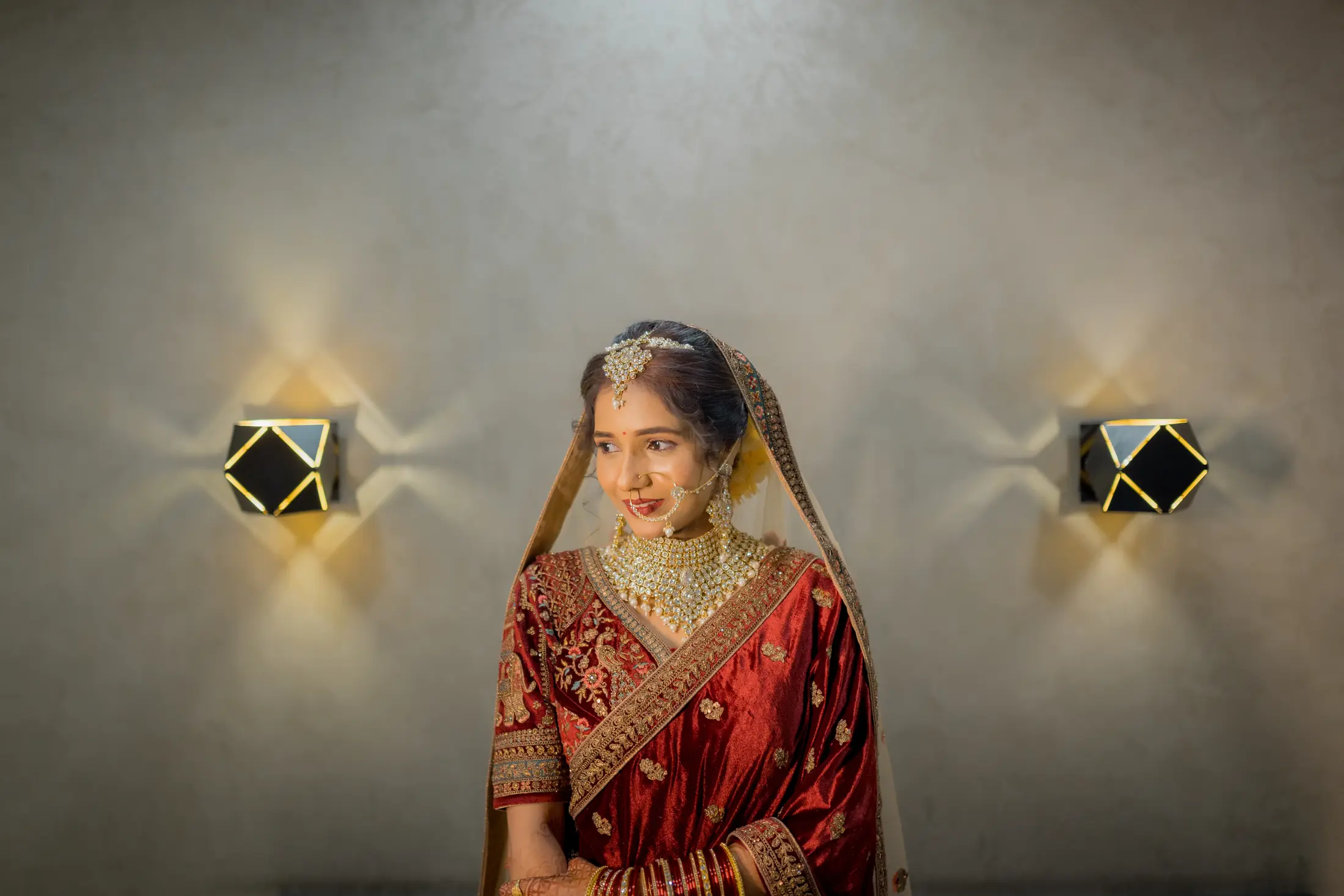 Vikas Nikita wedding portrait