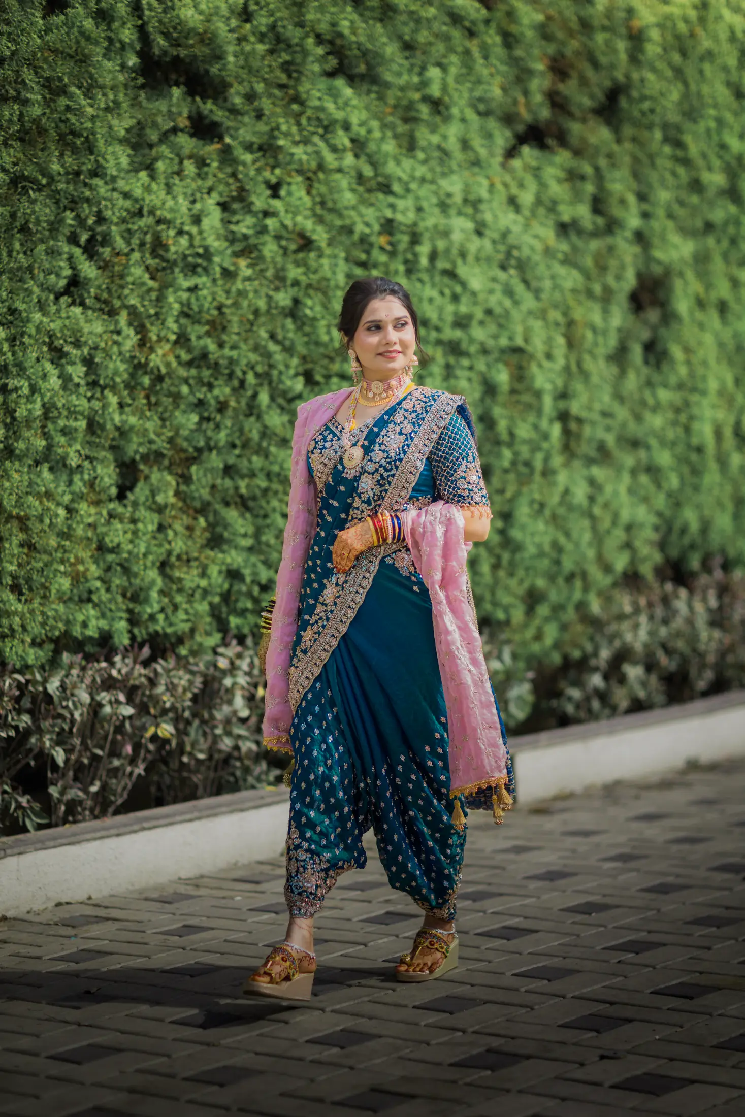 Shubham Divya wedding portrait 4