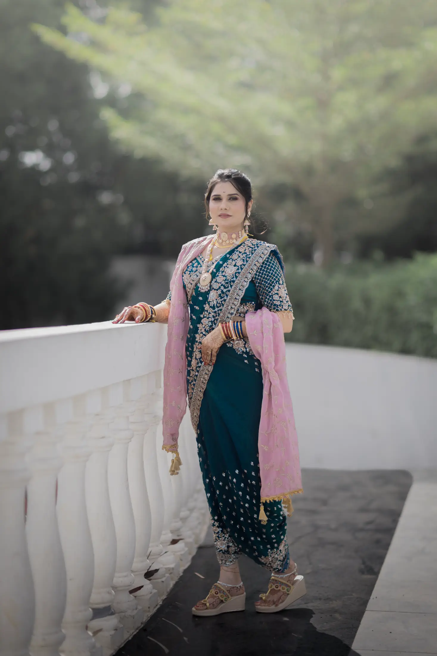 Shubham Divya wedding portrait 5