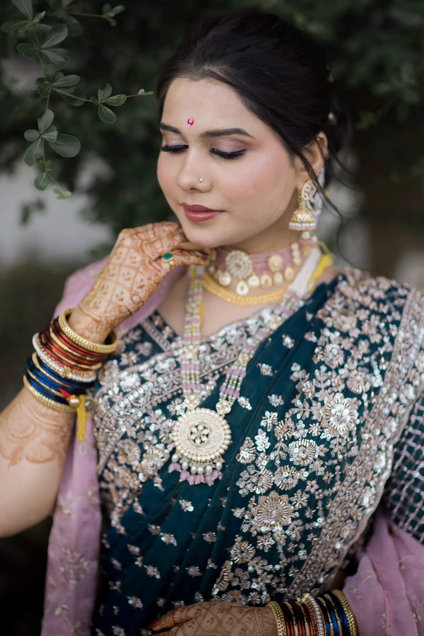 Shubham Divya wedding portrait 6