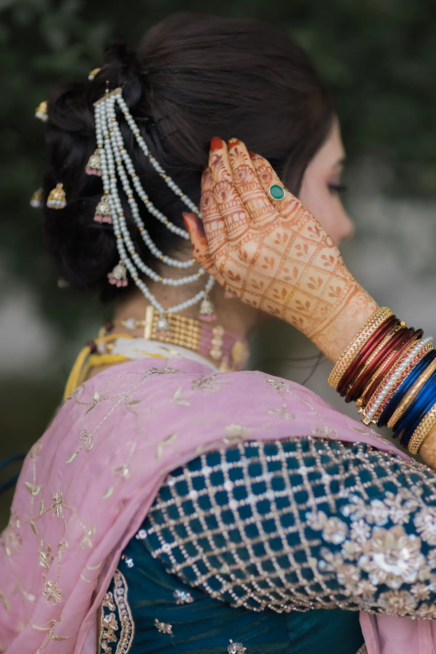 Shubham Divya wedding portrait 7