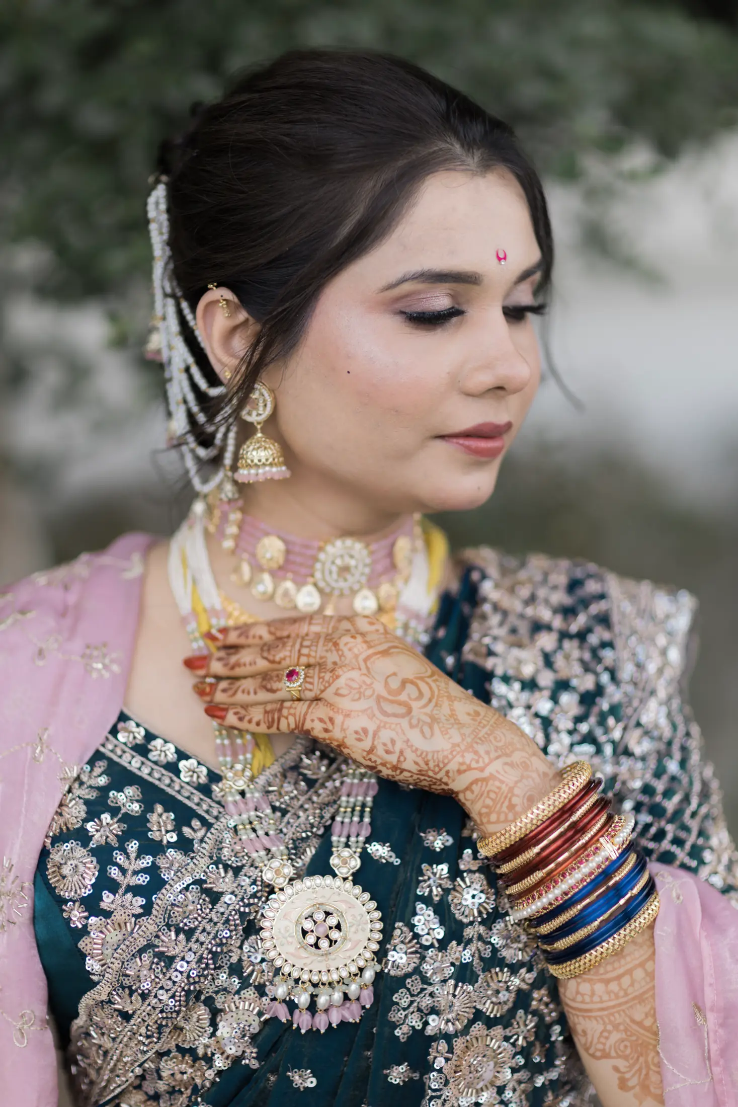 Shubham Divya wedding portrait 8
