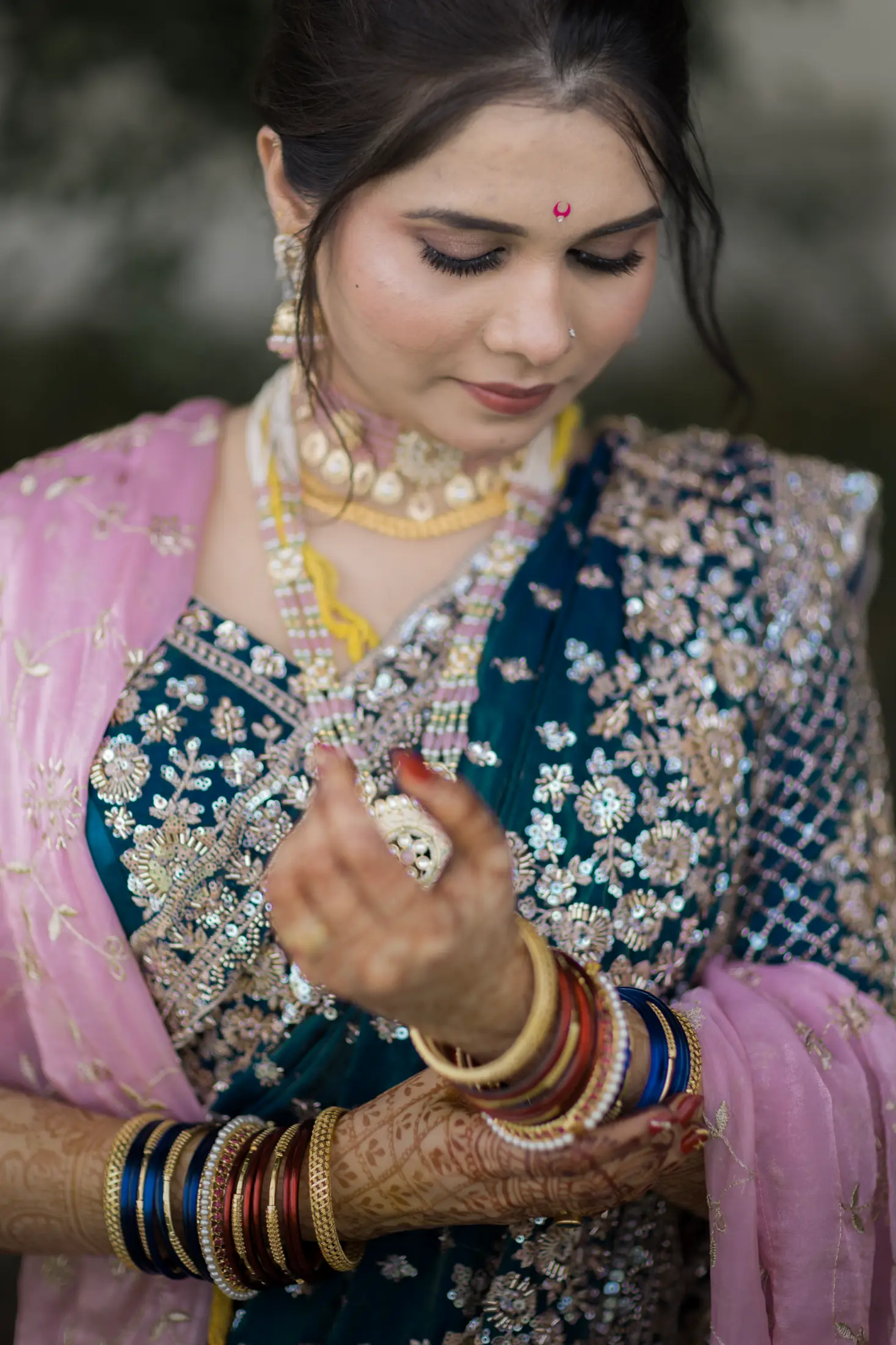 Shubham Divya wedding portrait 9