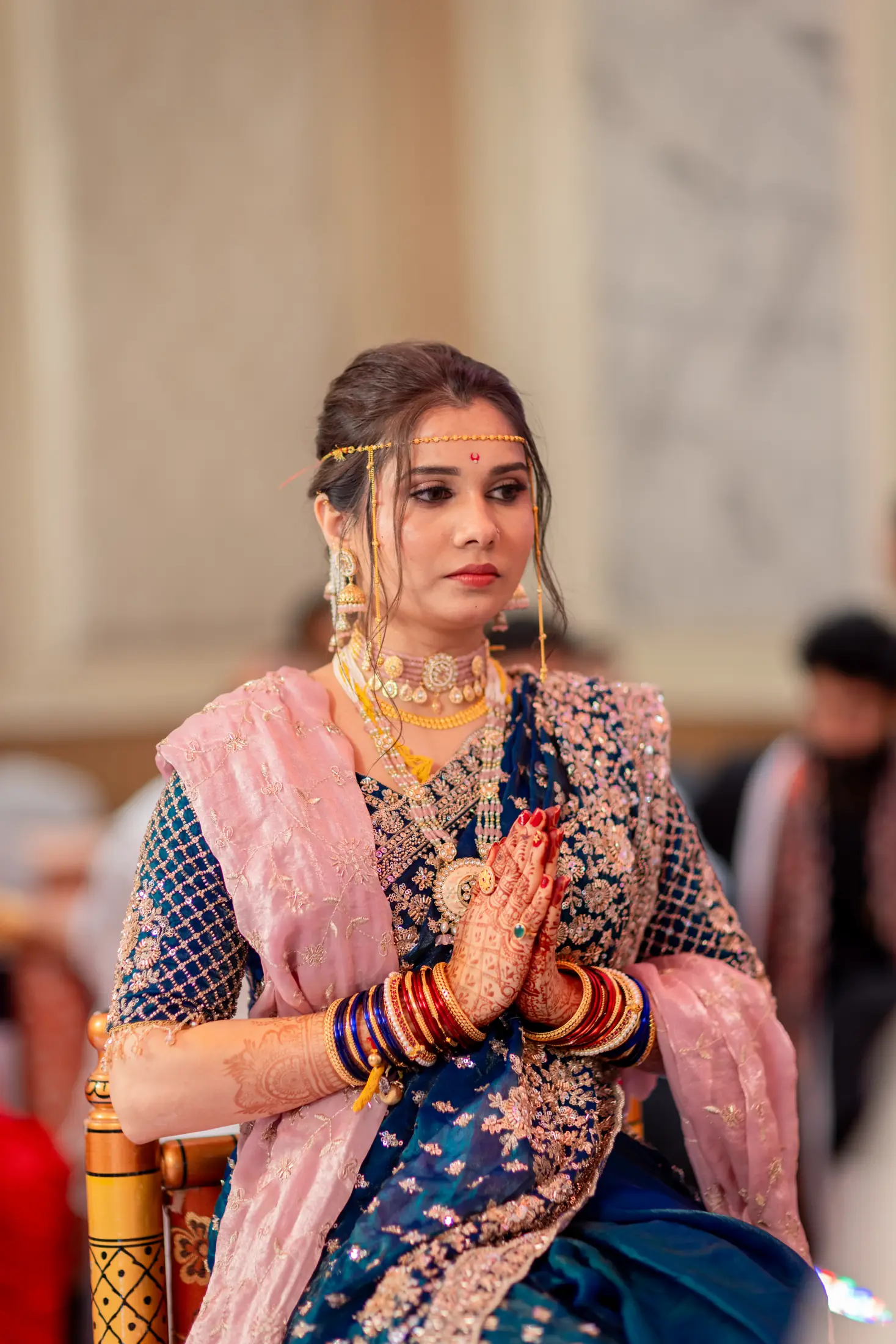 Shubham Divya wedding portrait 10