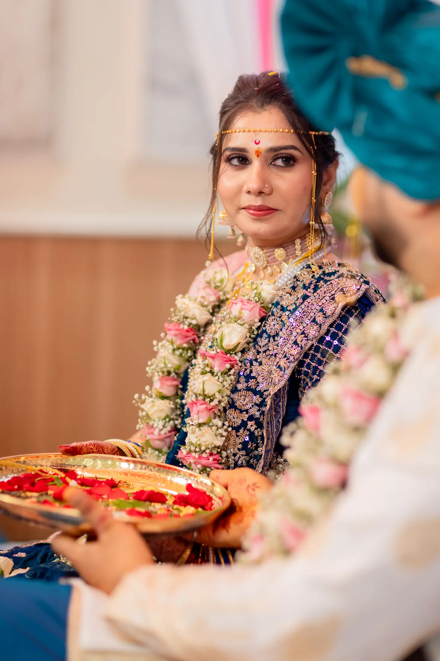 Shubham Divya wedding portrait 16