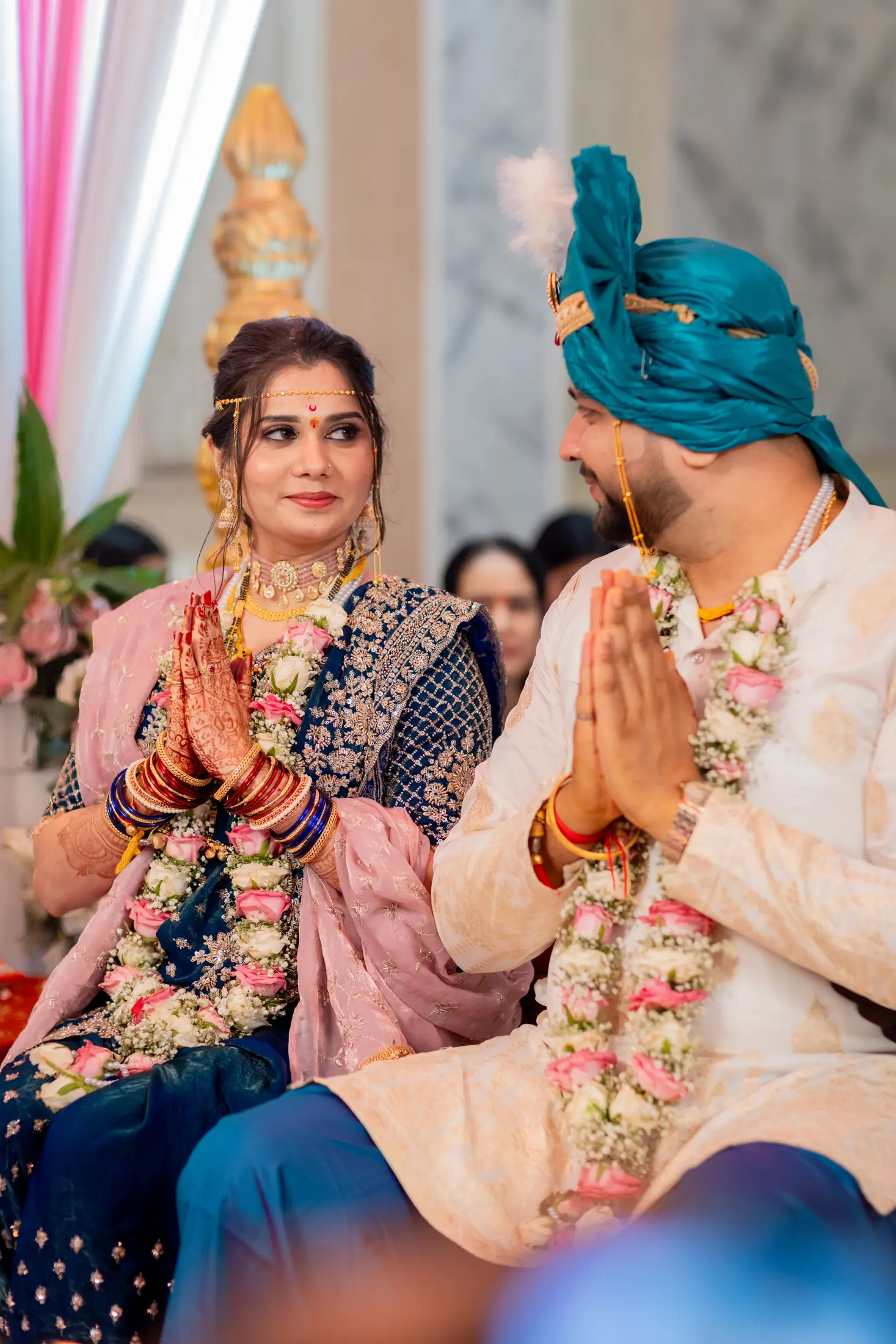 Shubham Divya wedding portrait 17