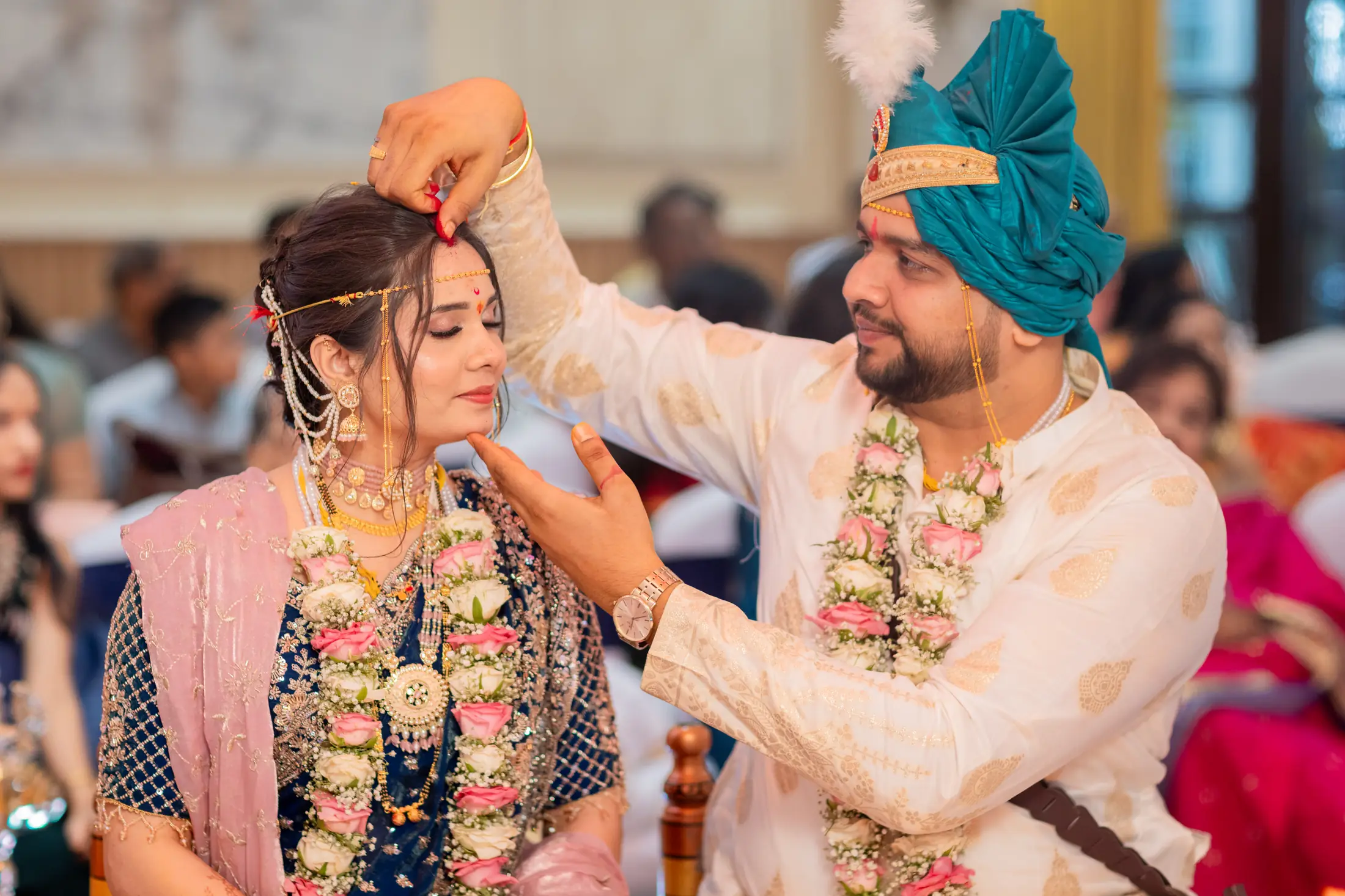 Shubham Divya wedding portrait 18