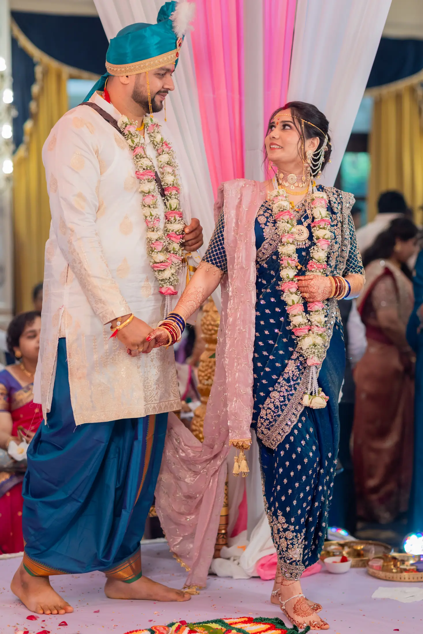 Shubham Divya wedding portrait 19
