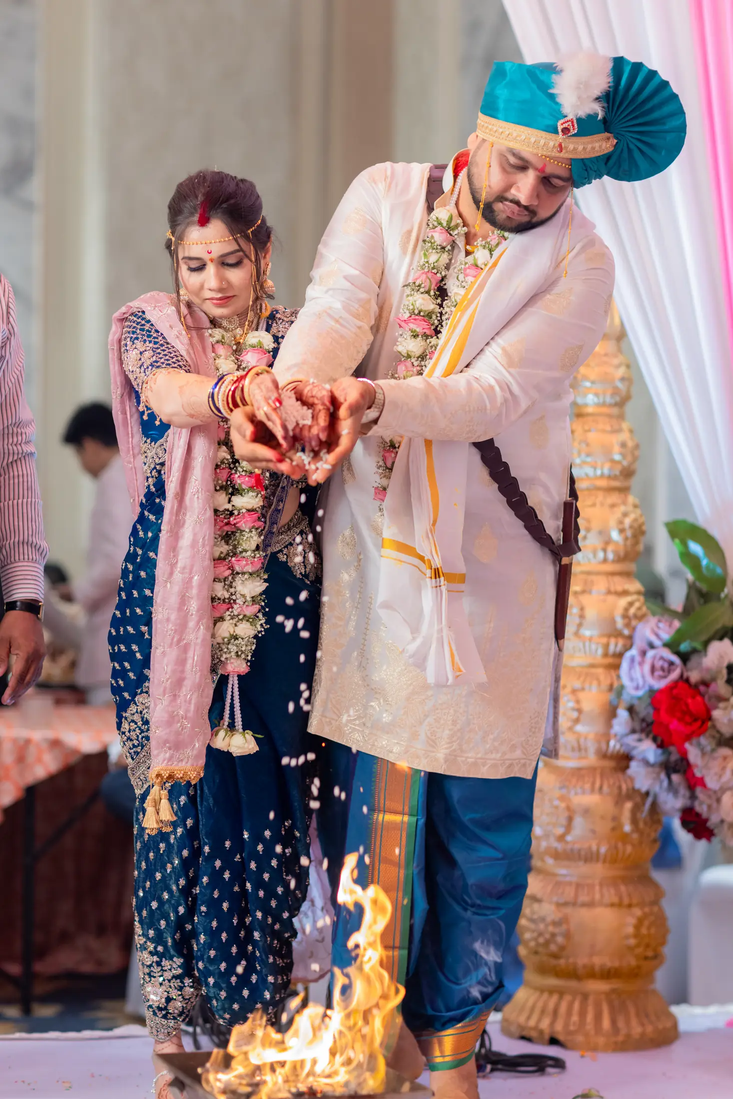 Shubham Divya wedding portrait 22