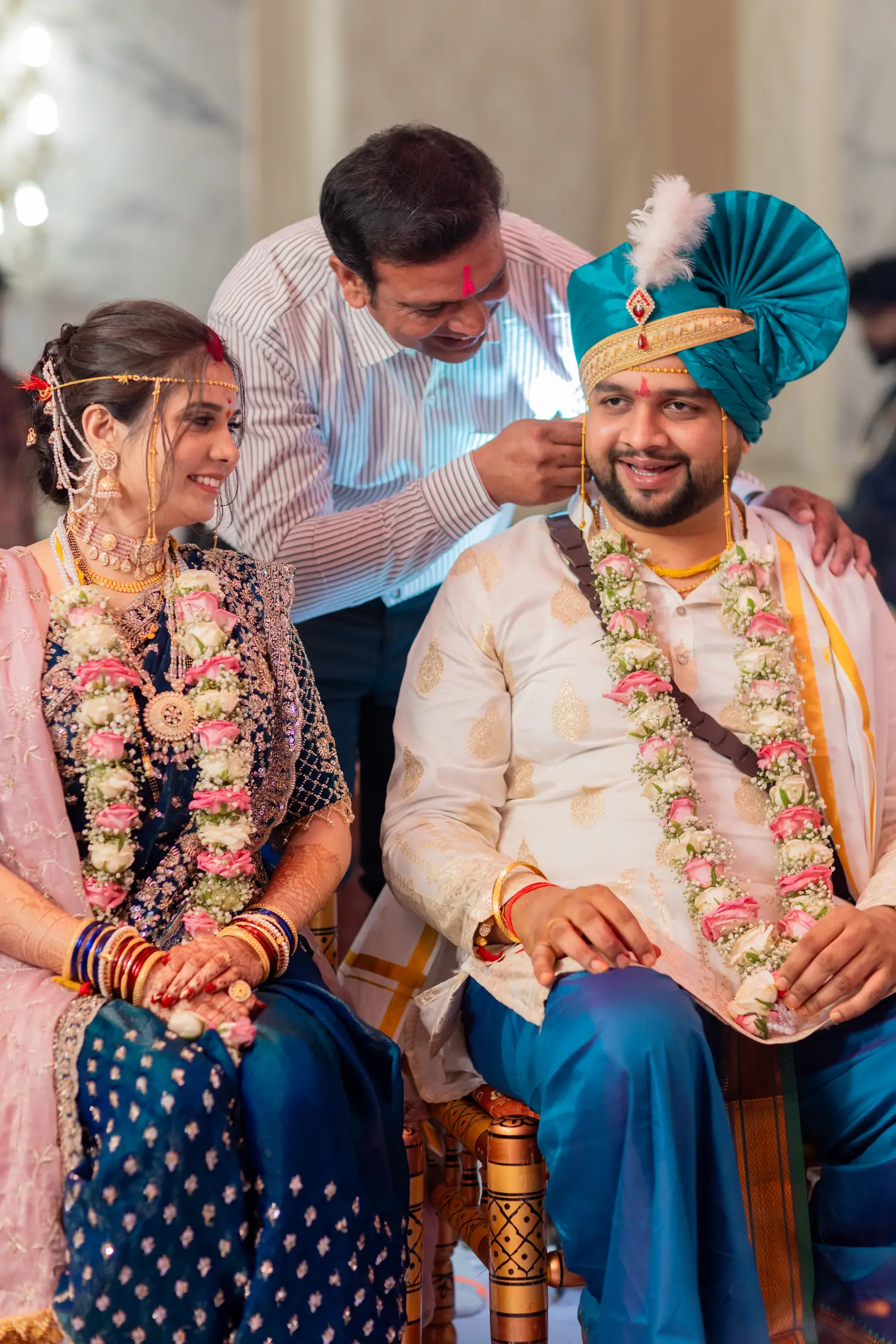 Shubham Divya wedding portrait 23